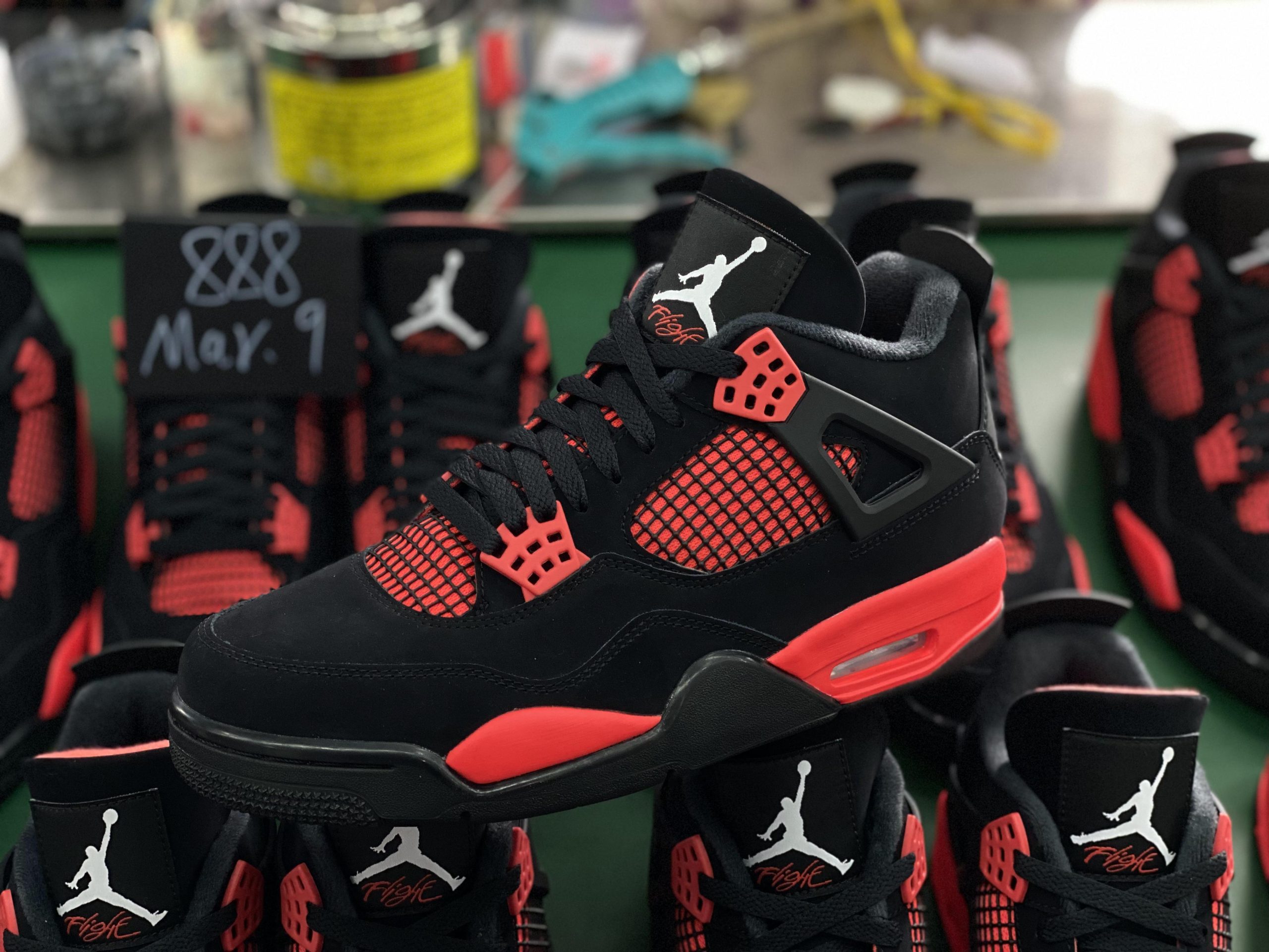 Jordan 4 Retro Red Thunder