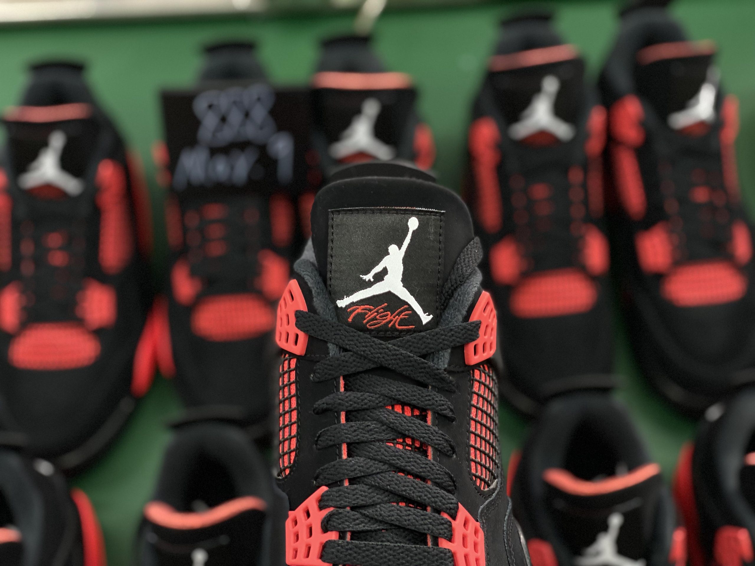 Jordan 4 Retro Red Thunder
