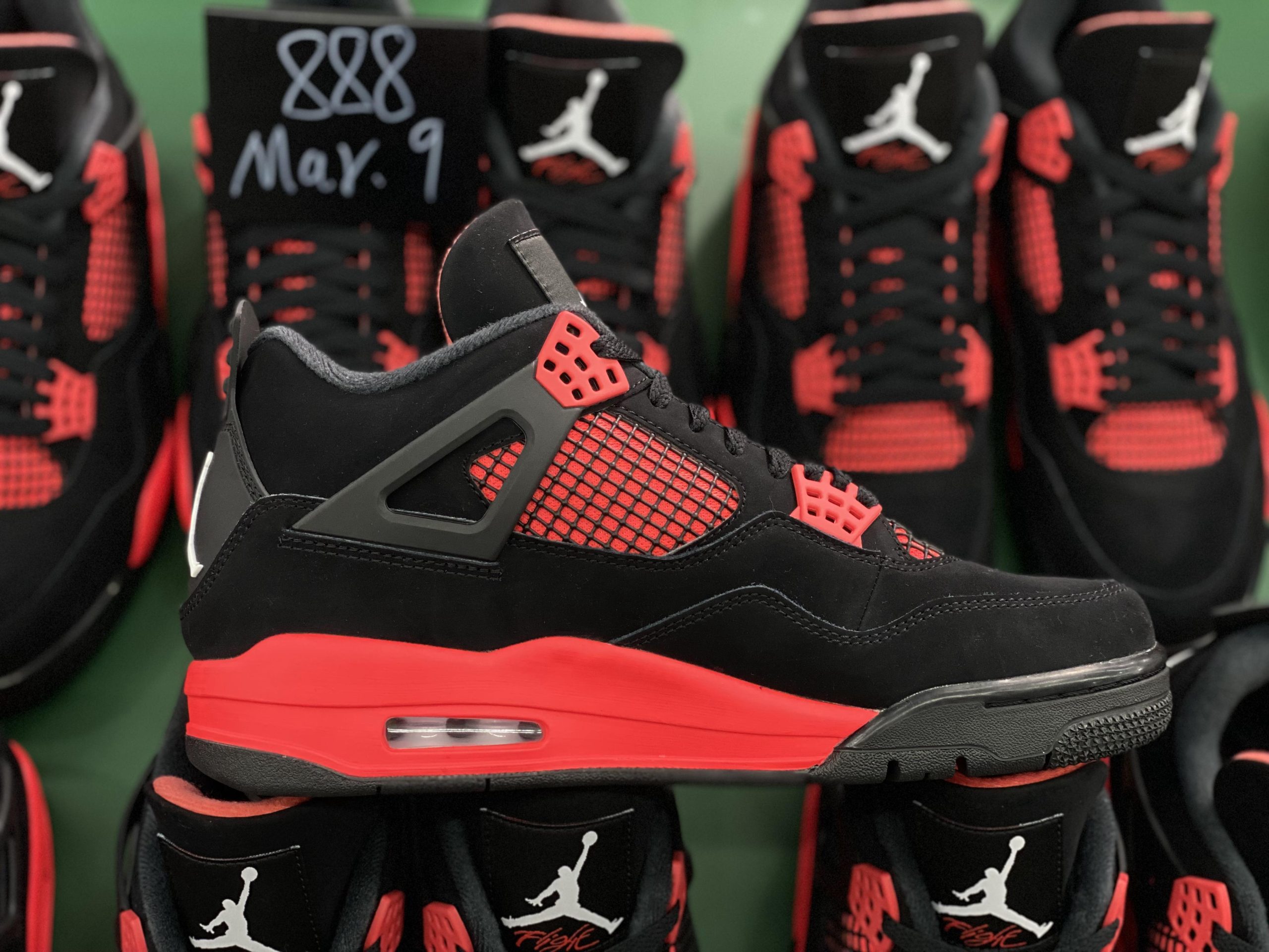 Jordan 4 Retro Red Thunder