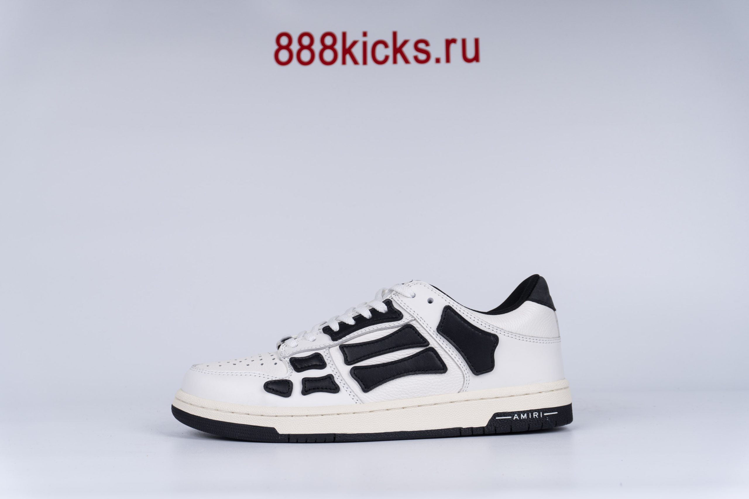 AMIRI Skel Top Hi White Black