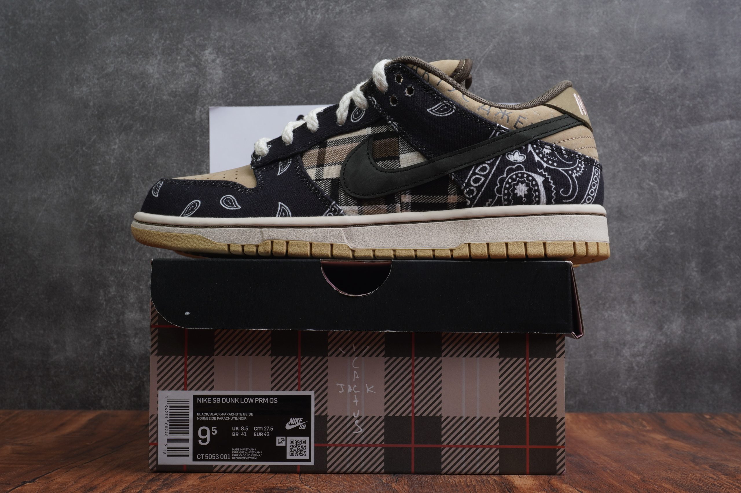 Nike SB Dunk Low Travis Scott (Regular Box)