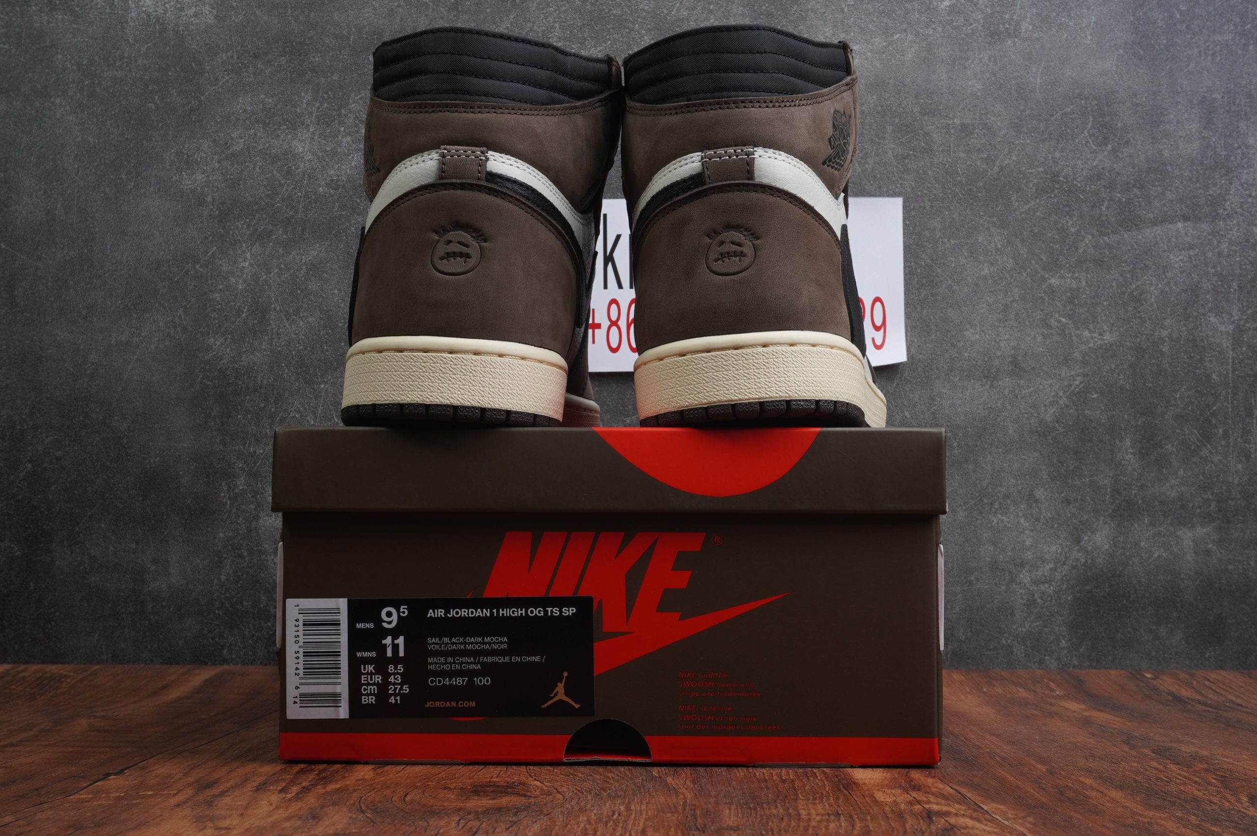 Jordan 1 Retro High Travis Scott Brown