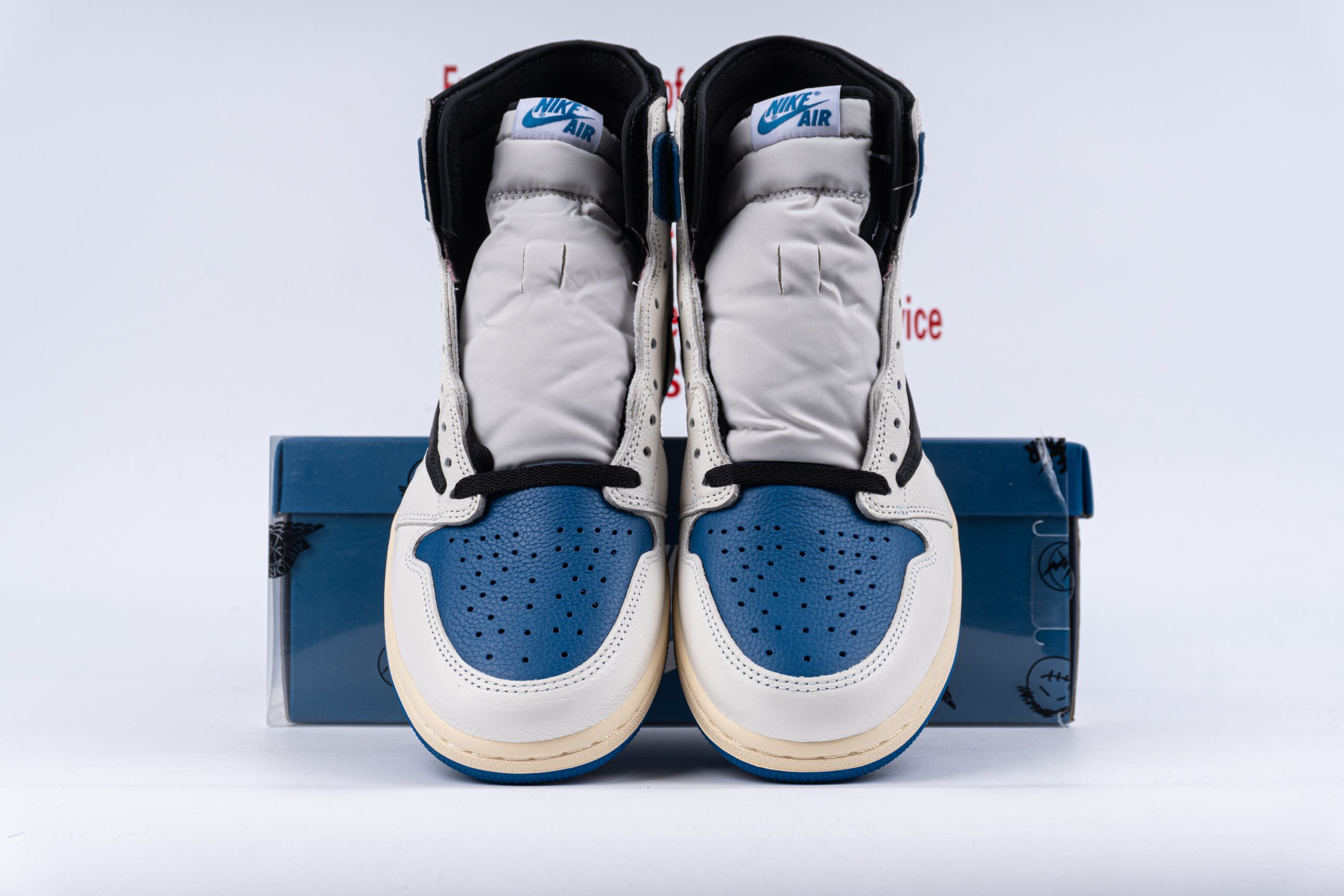 Jordan 1 High OG SP Fragment X Travis Scott Blue