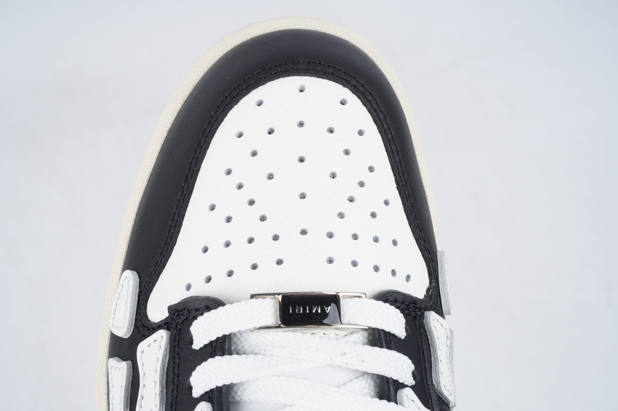 AMIRI Bone Runner Black White