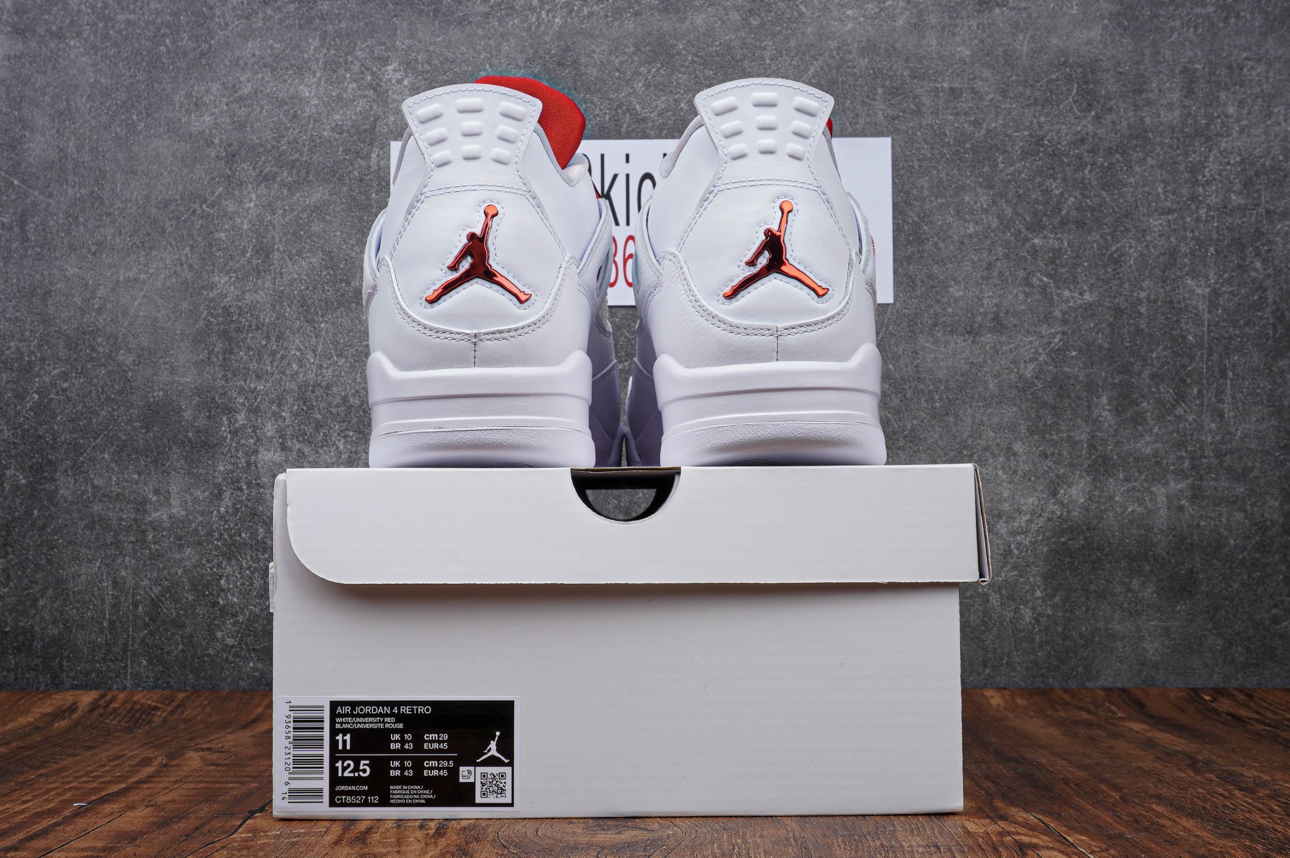 Jordan 4 Retro Metallic Red