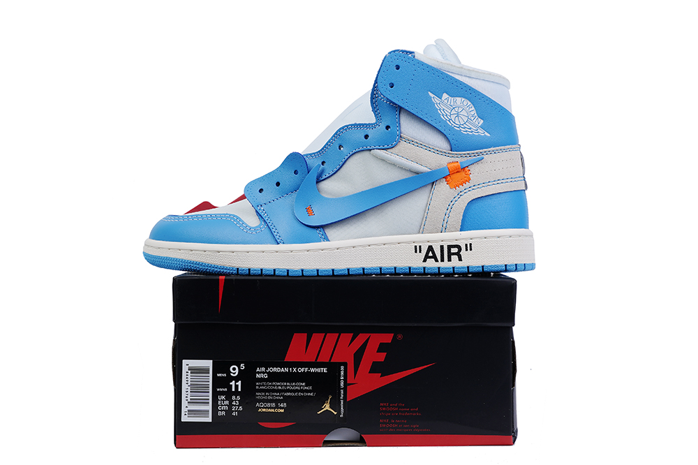 Jordan 1 Retro High Off-White University Blue