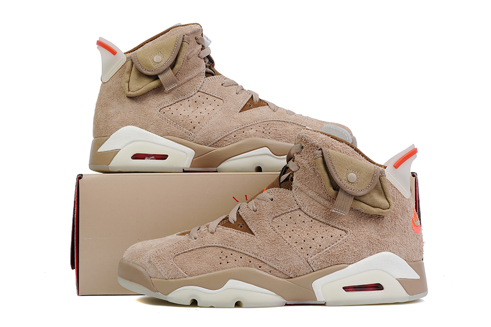 Jordan 6 Retro Travis Scott British Khaki