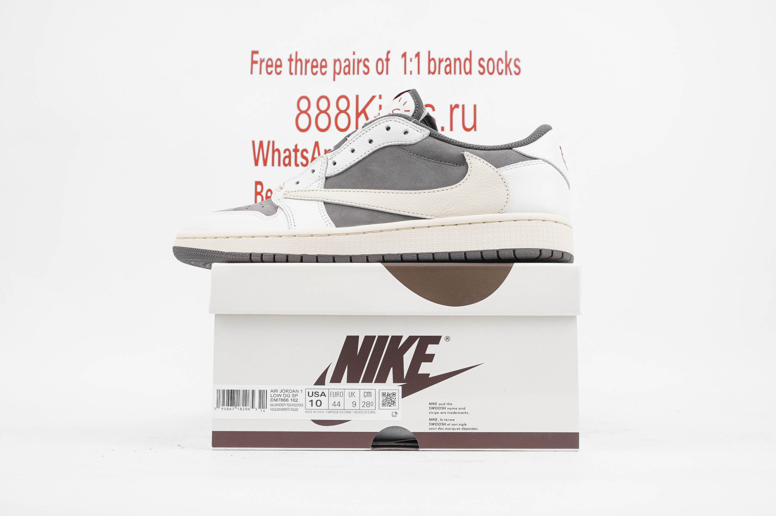 Jordan 1 Retro Low Travis Scott Reverse Mocha
