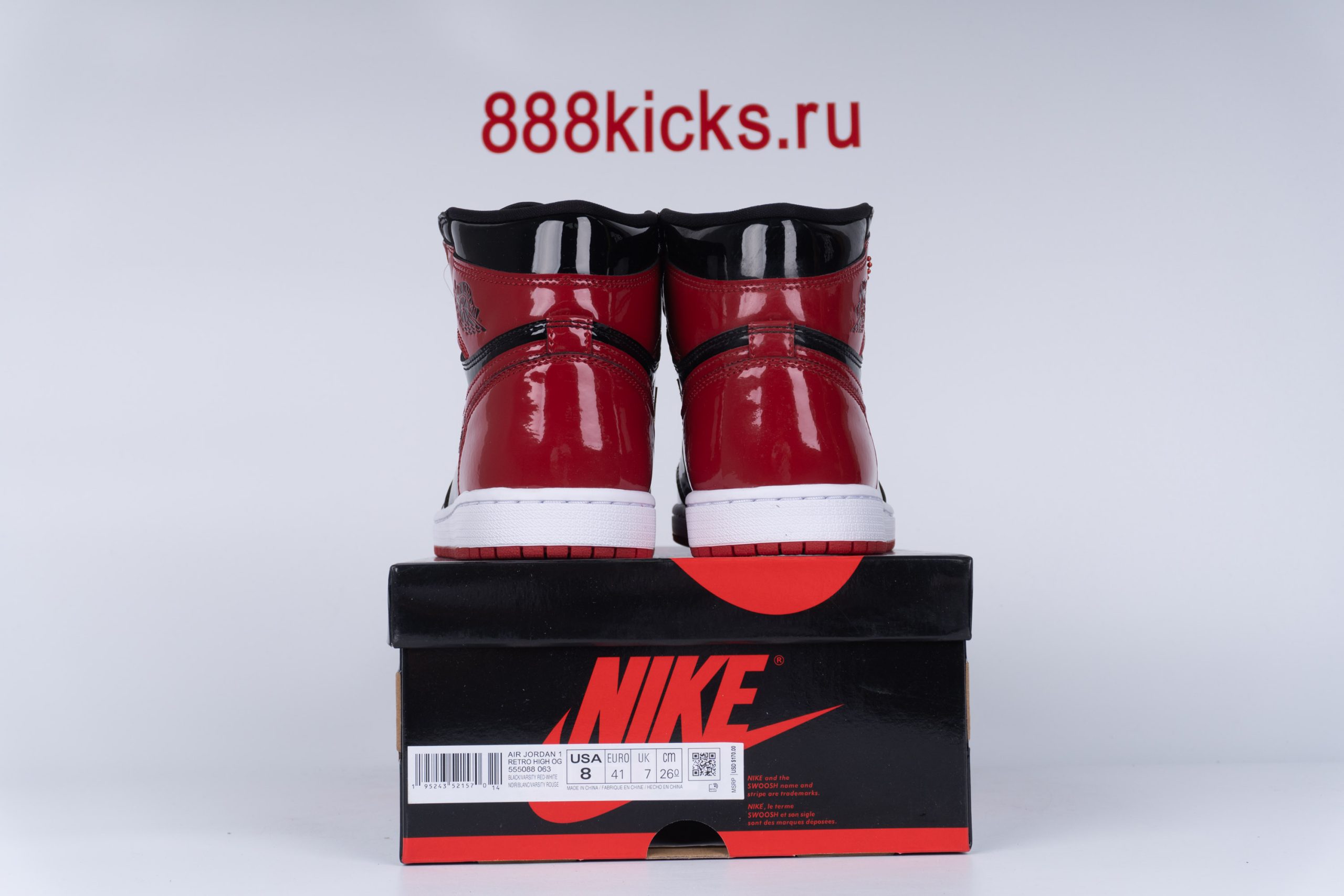 Jordan 1 Retro High OG Patent Bred