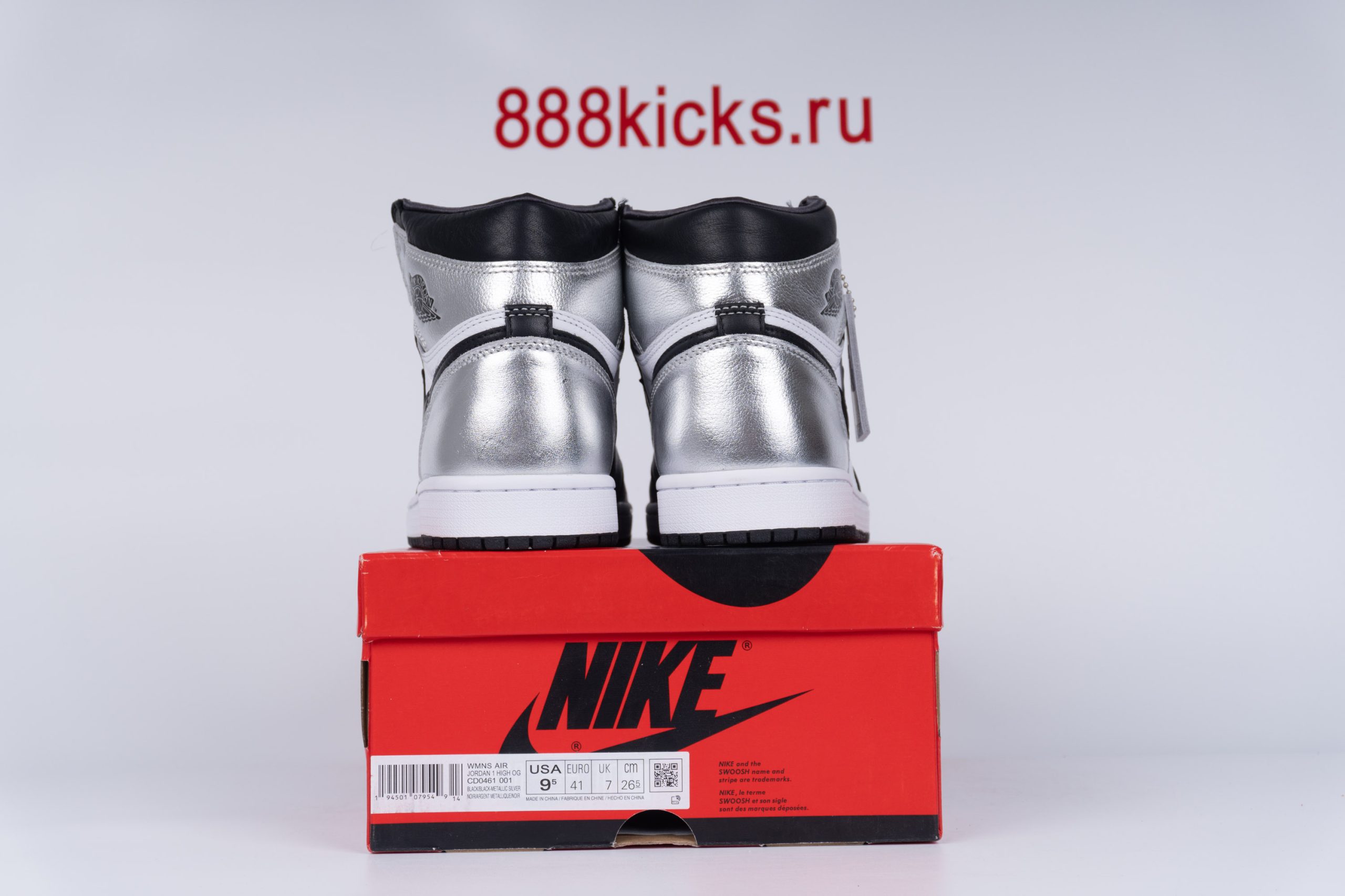 Jordan 1 Retro High Silver Toe (W)