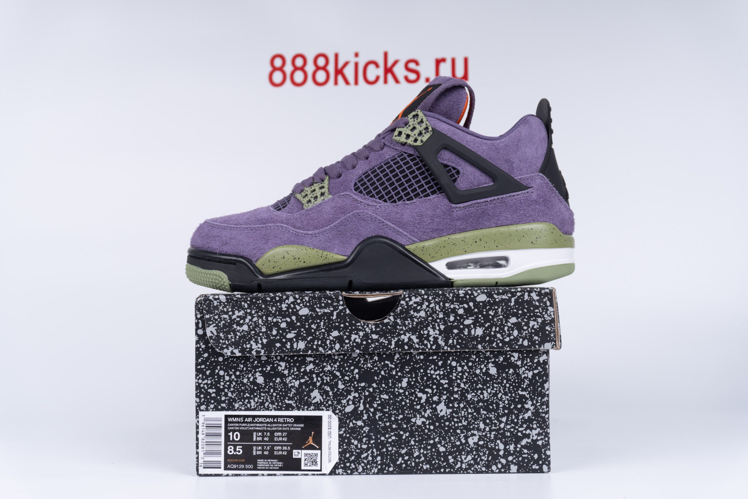 Jordan 4 Retro Canyon Purple (W)