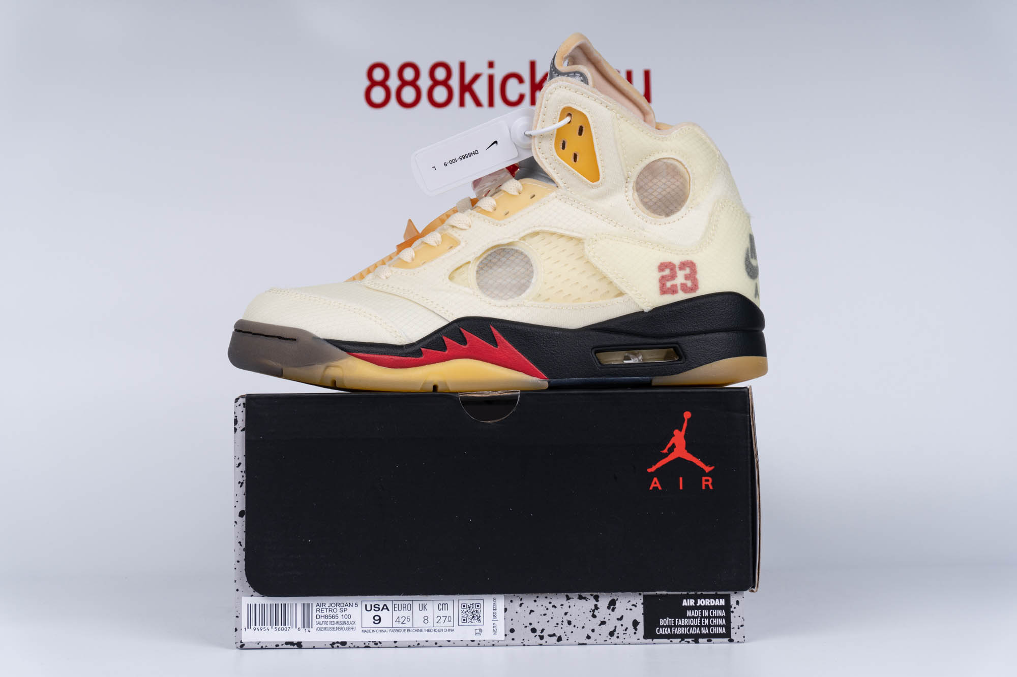 Jordan 5 Retro Off-White Sail