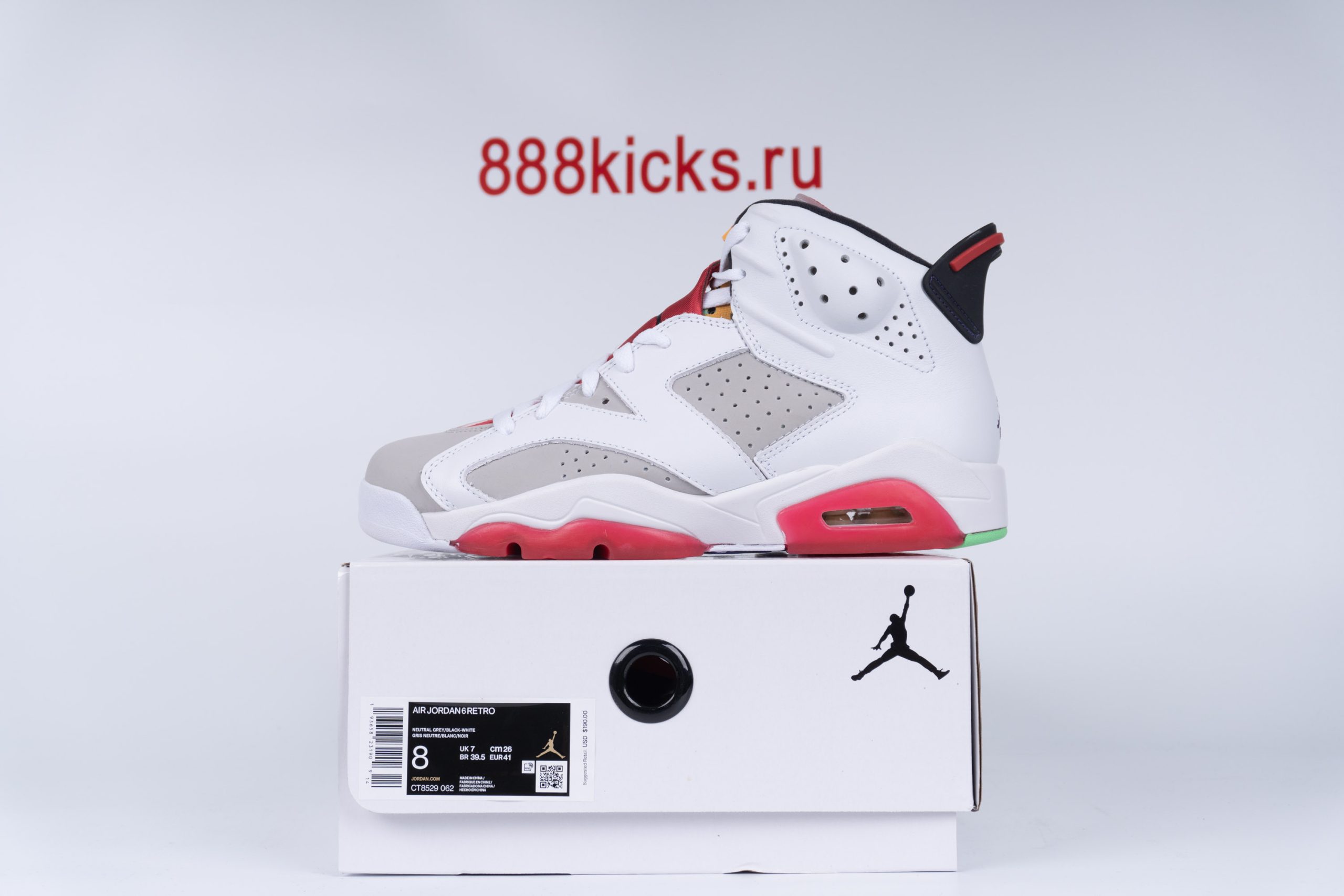 Jordan 6 Retro Hare
