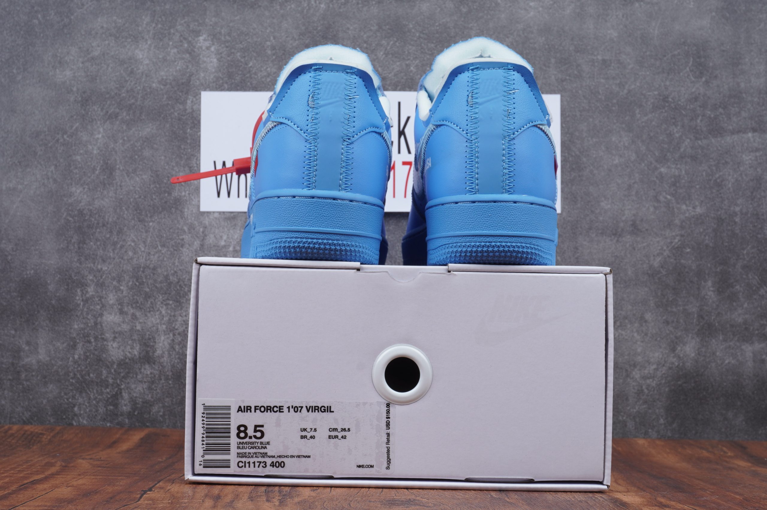 Nike Air Force 1 Low Off-White MCA University Blue