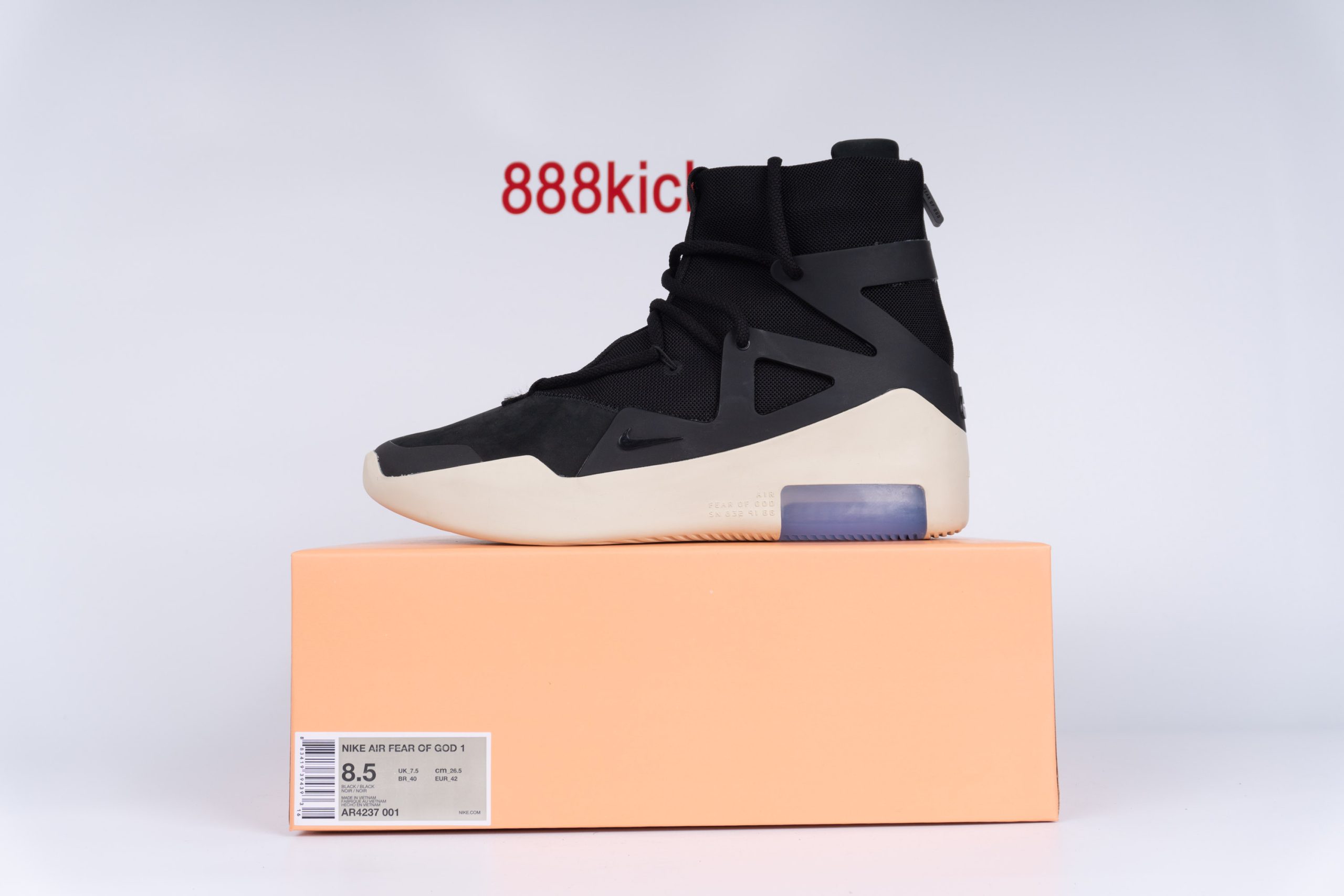 Nike Air Fear Of God 1 Black