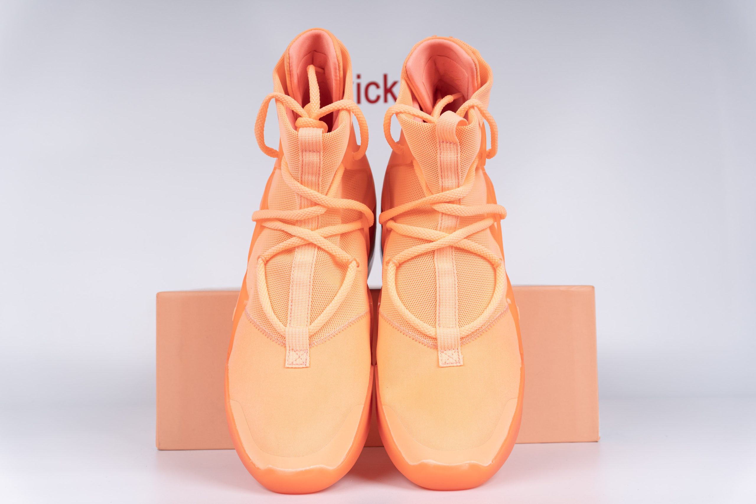 Nike Air Fear Of God 1 Orange Pulse