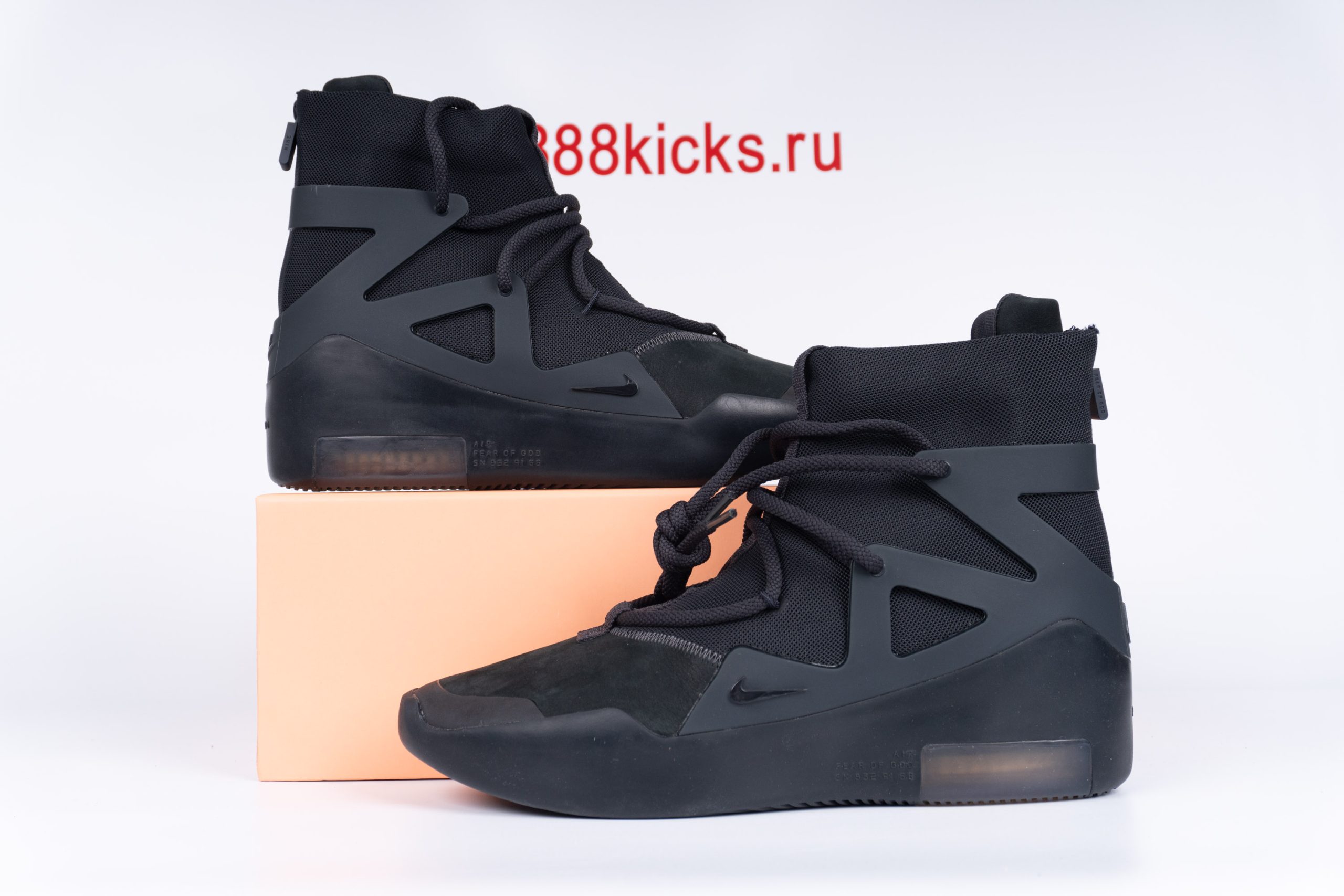 Nike Air Fear Of God 1 Triple Black