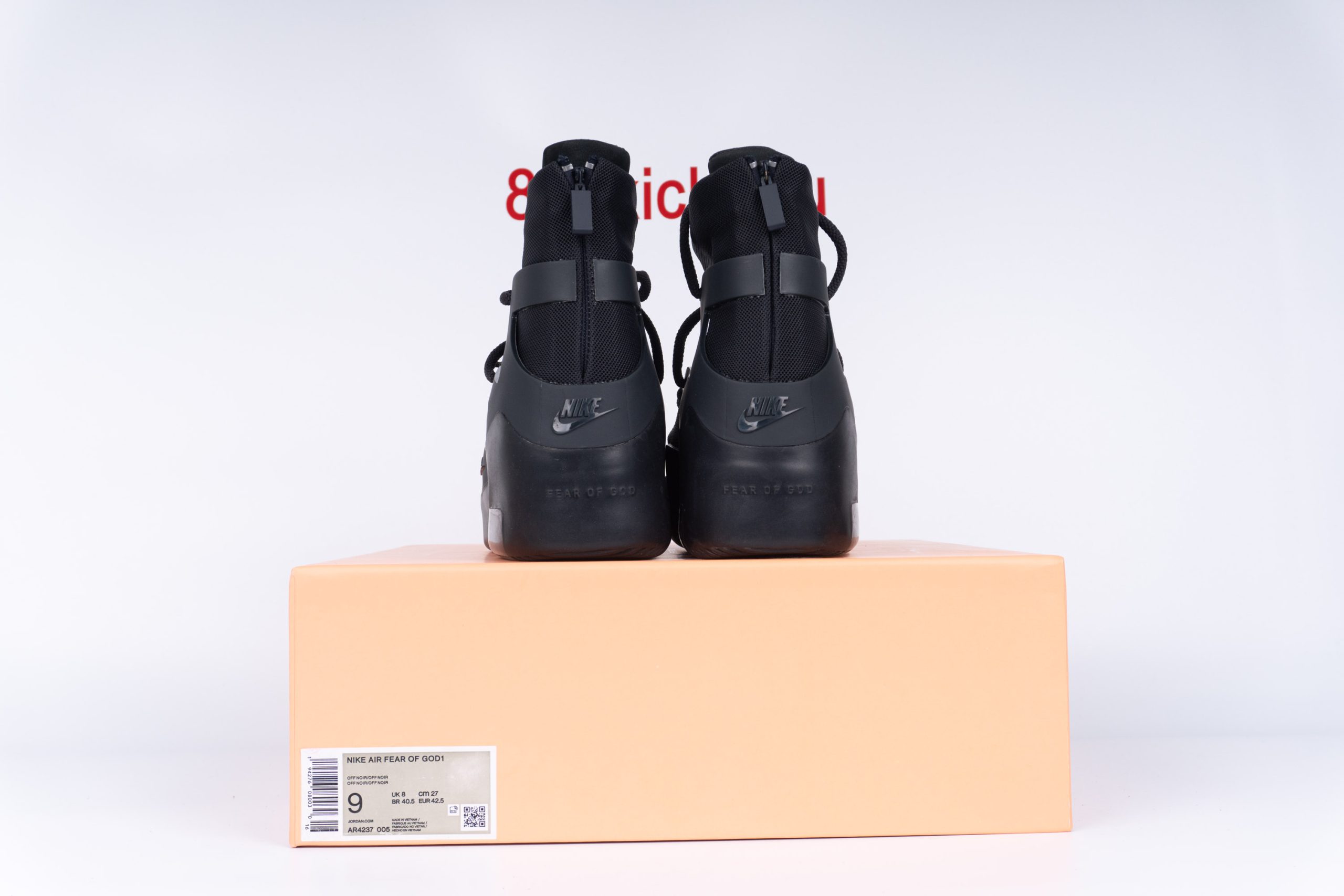 Nike Air Fear Of God 1 Triple Black