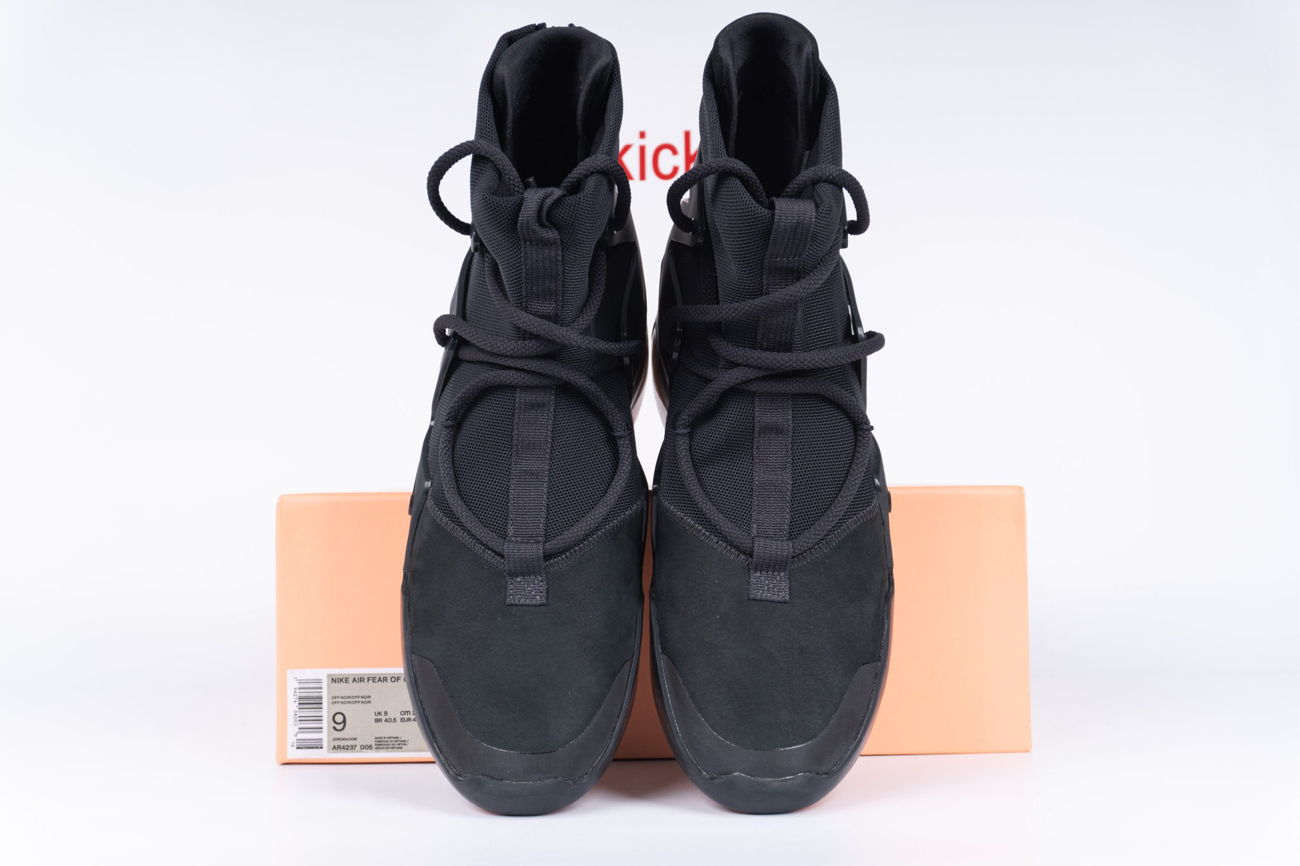 Nike Air Fear Of God 1 Triple Black