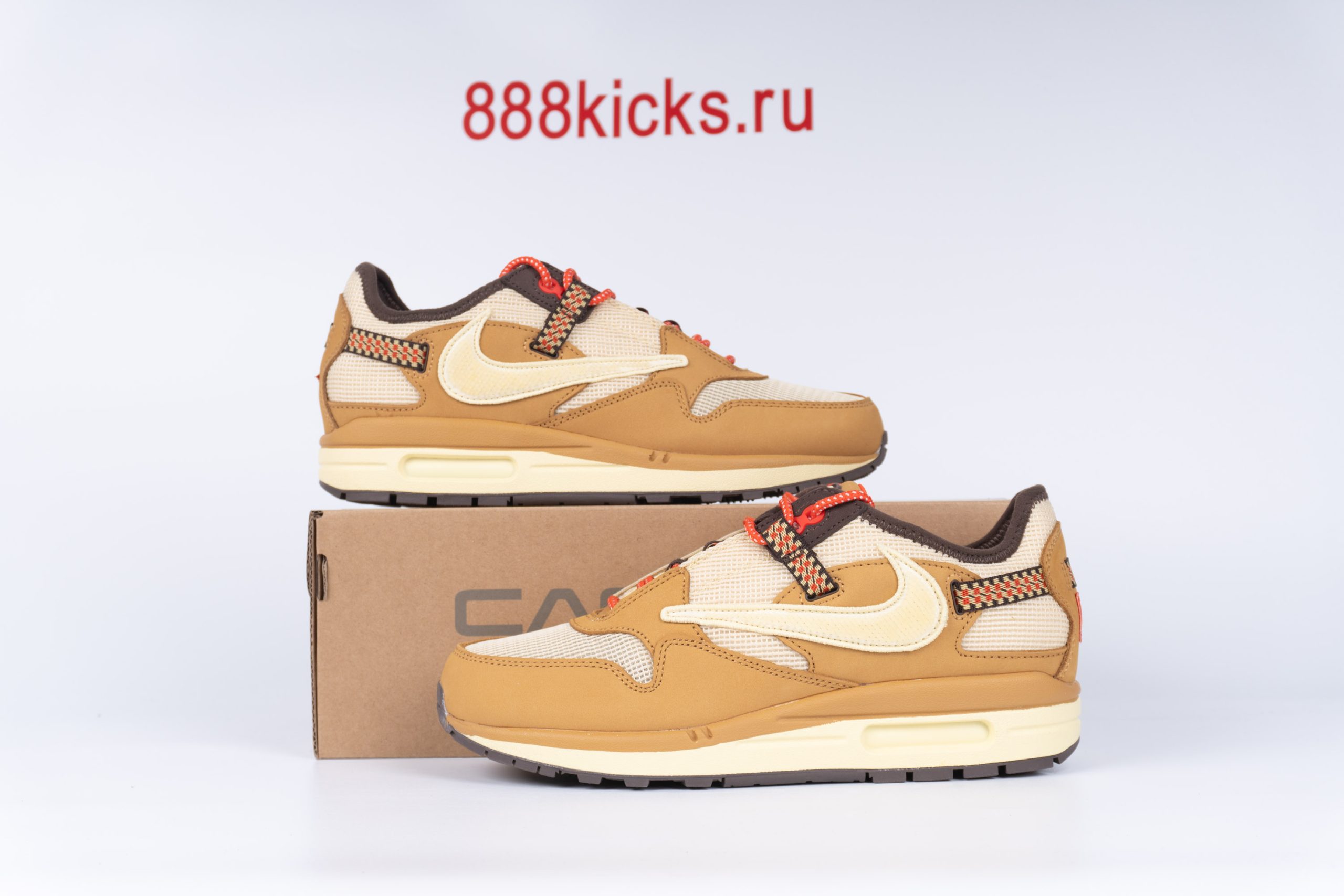 Nike Air Max 1 Travis Scott Cactus Jack Wheat Lemon Drop
