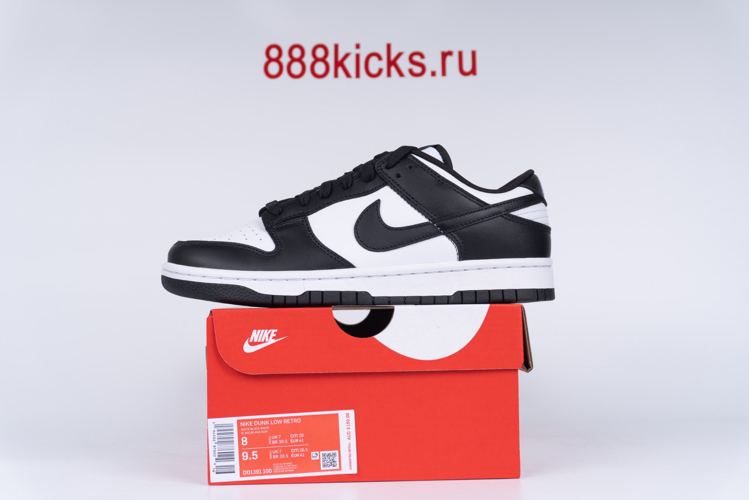 Nike Dunk Low Retro White Black Panda 2021