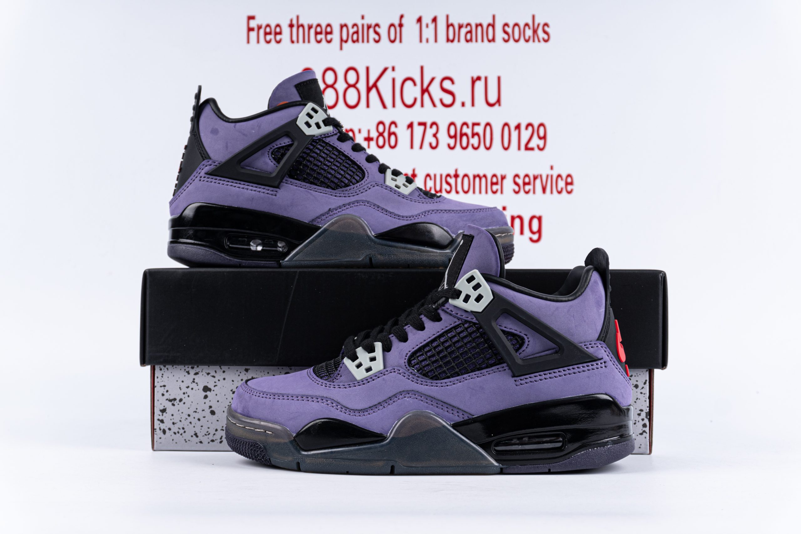 Travis Scott x Air Jordan 4 Retro Purple