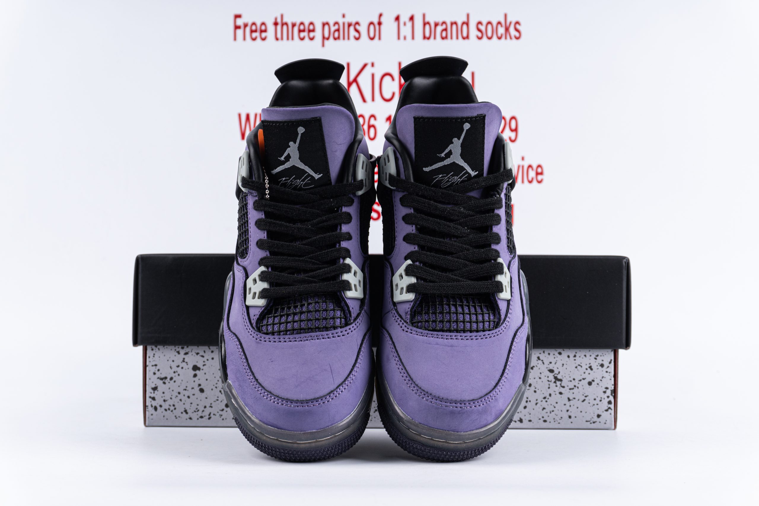 Travis Scott x Air Jordan 4 Retro Purple