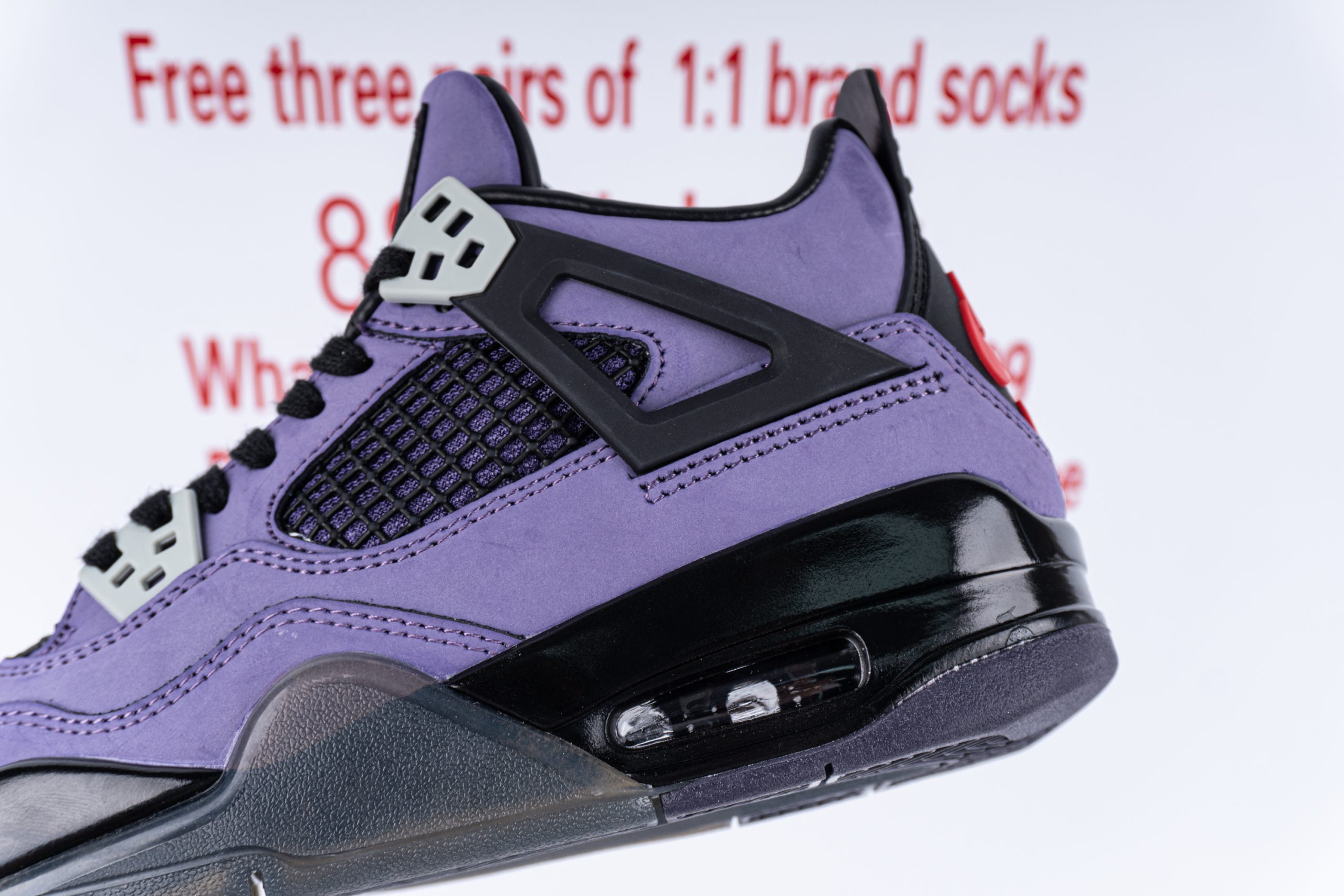 Travis Scott x Air Jordan 4 Retro Purple