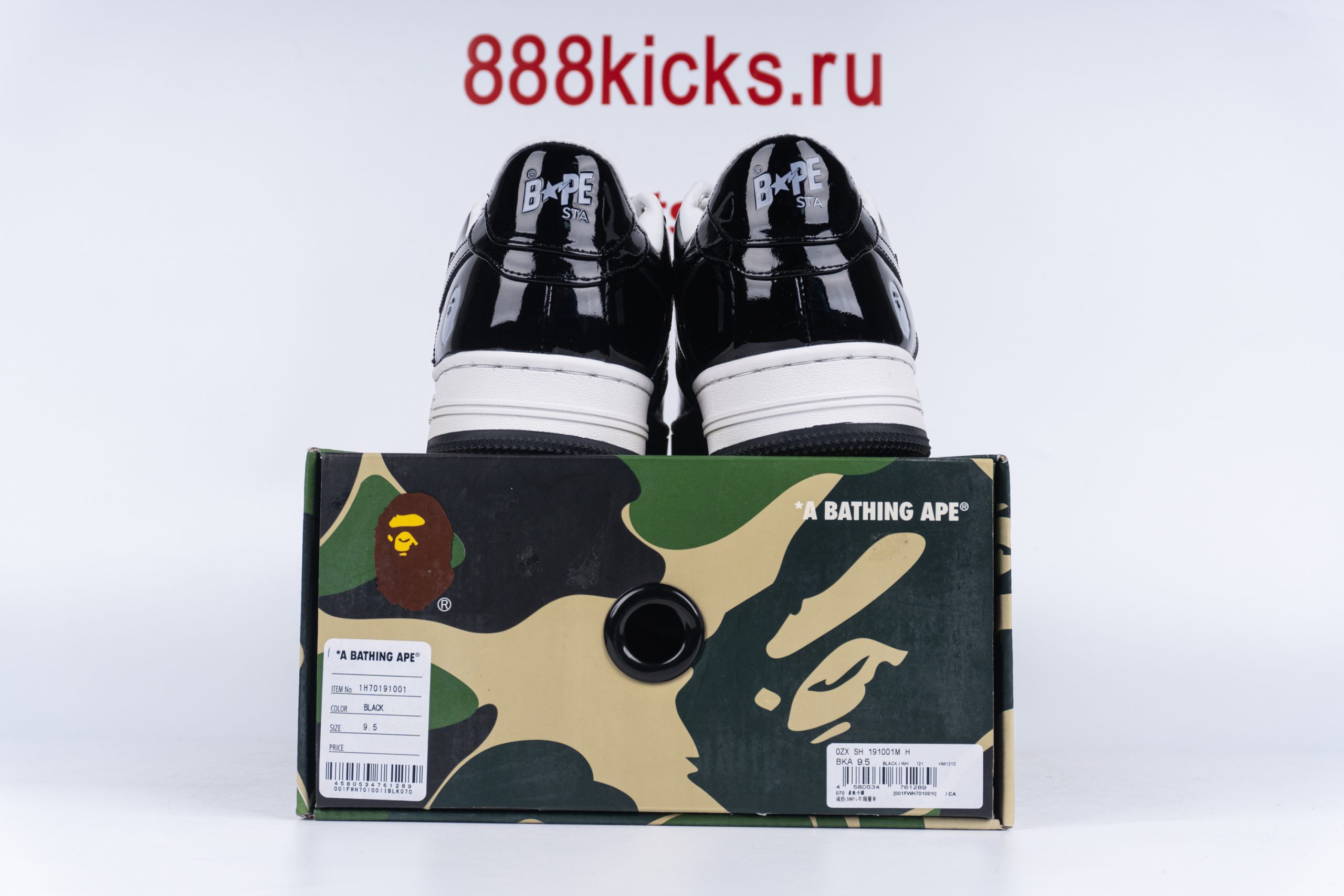 A Bathing Ape Bape Sta Low Black