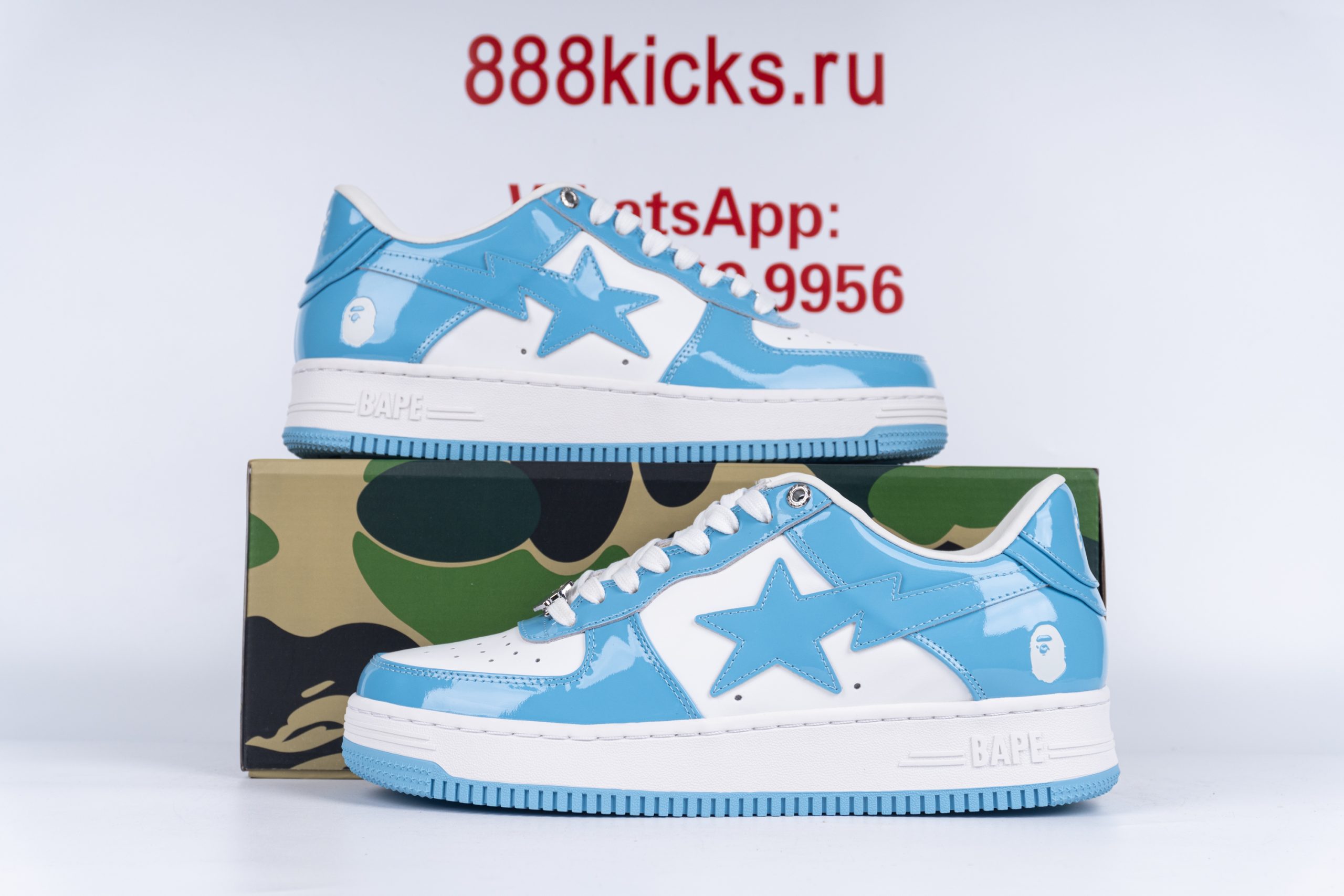 A Bathing Ape Bape Sta Low Blue