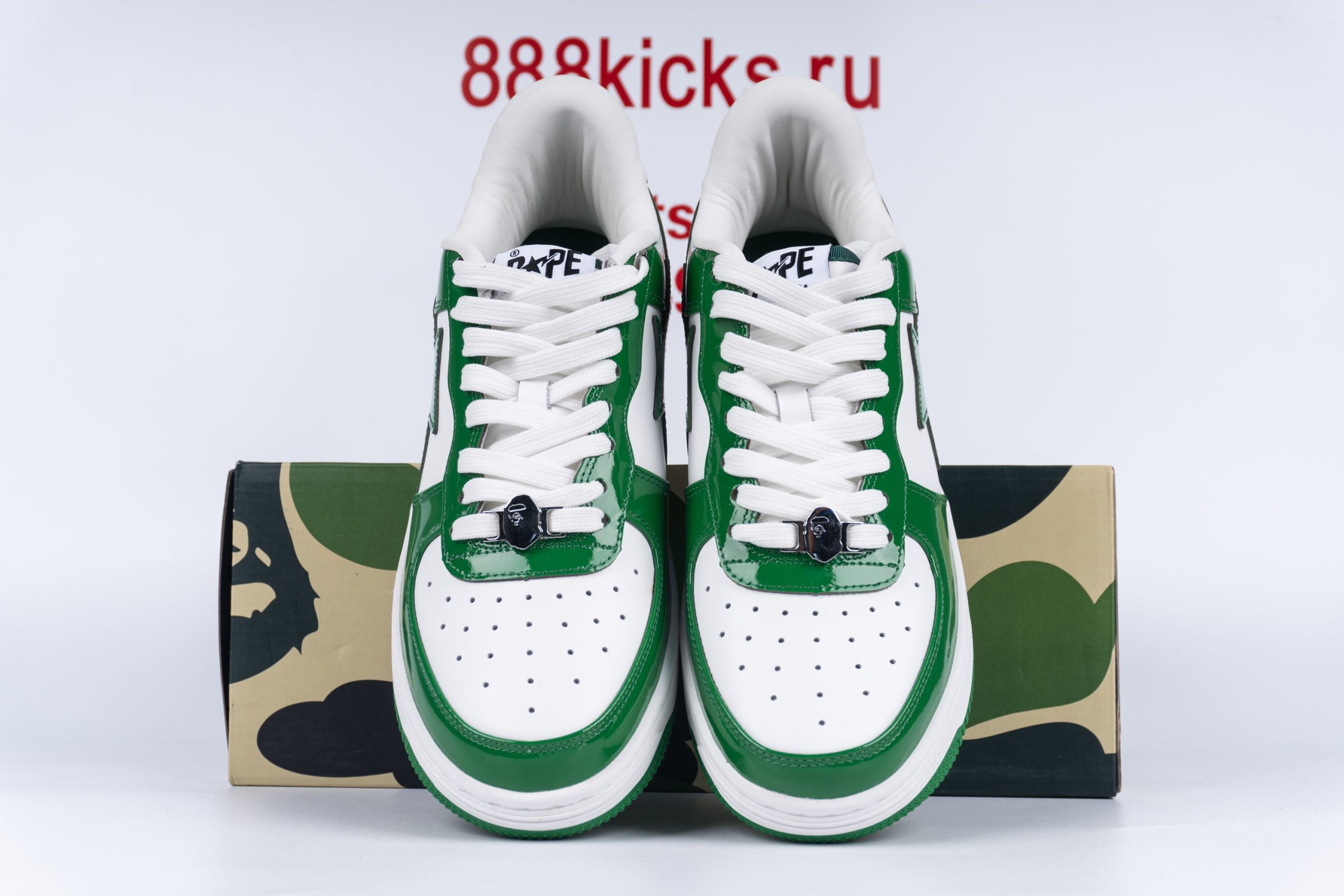 A Bathing Ape Bape Sta Low Green
