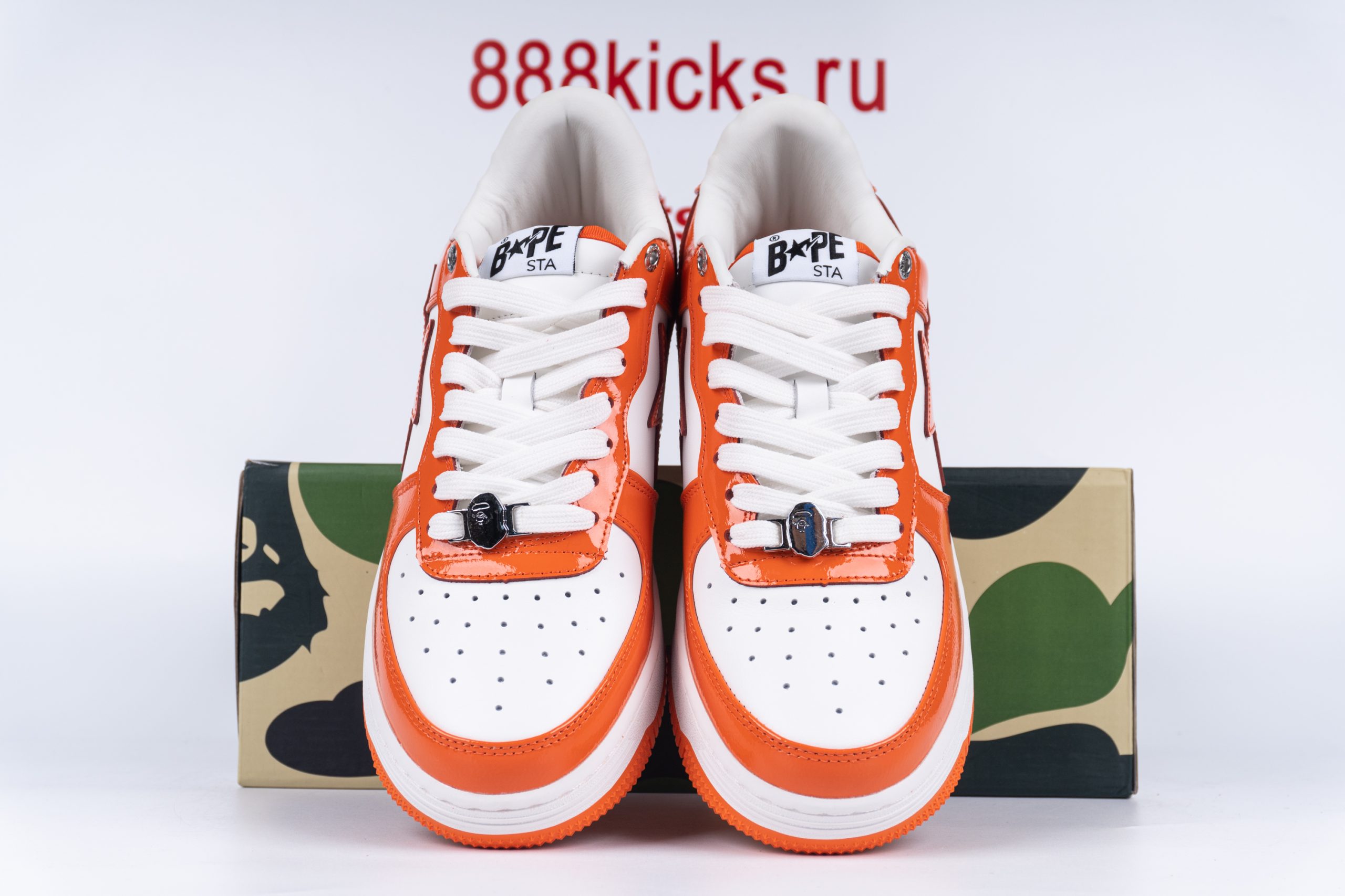 A Bathing Ape Bape Sta Low Orange