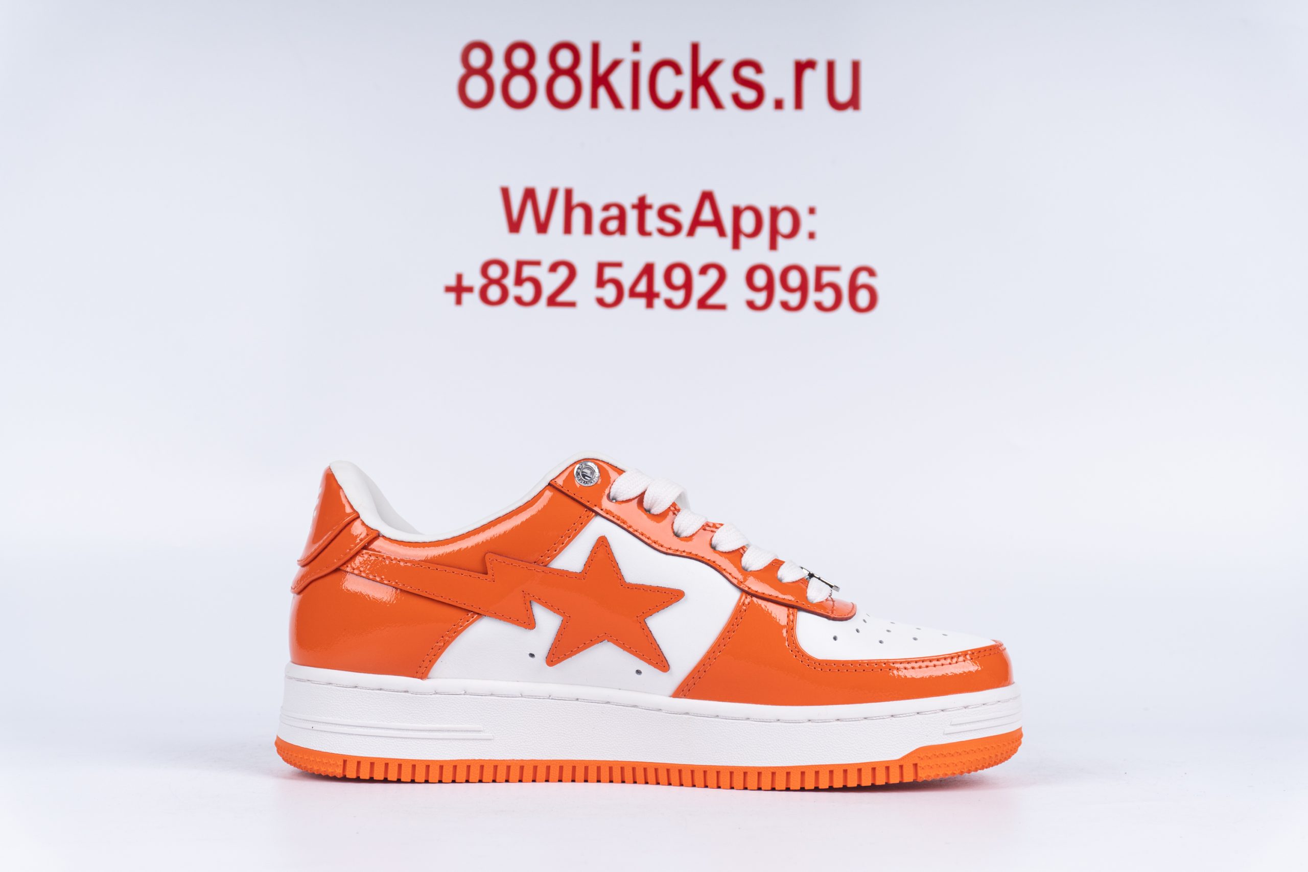 A Bathing Ape Bape Sta Low Orange
