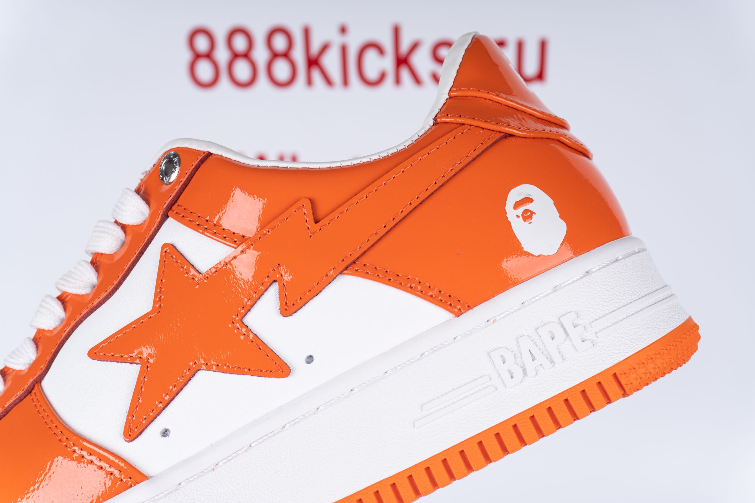 A Bathing Ape Bape Sta Low Orange