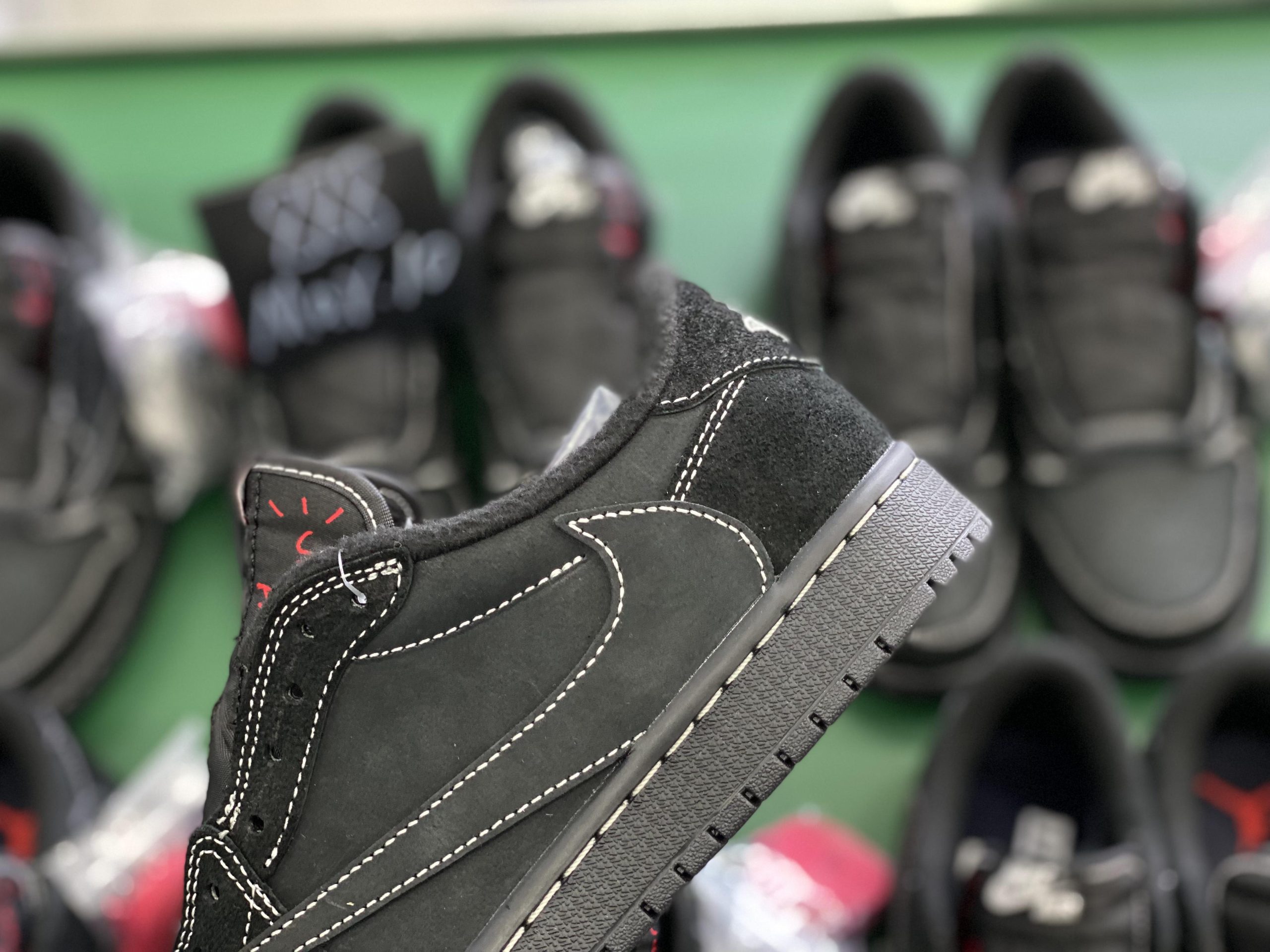 Jordan 1 Retro Low OG SP Travis Scott Black Phantom