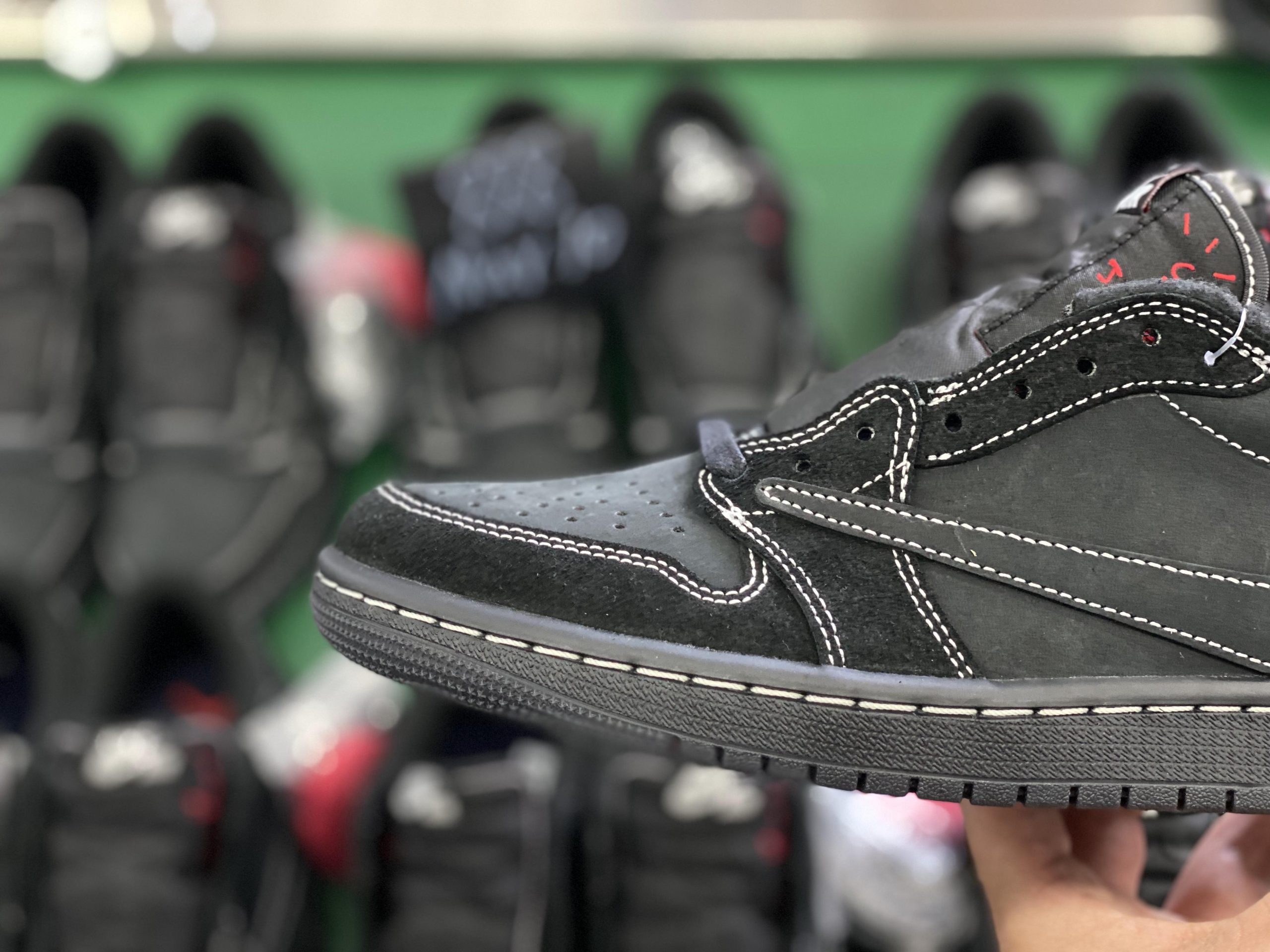 Jordan 1 Retro Low OG SP Travis Scott Black Phantom