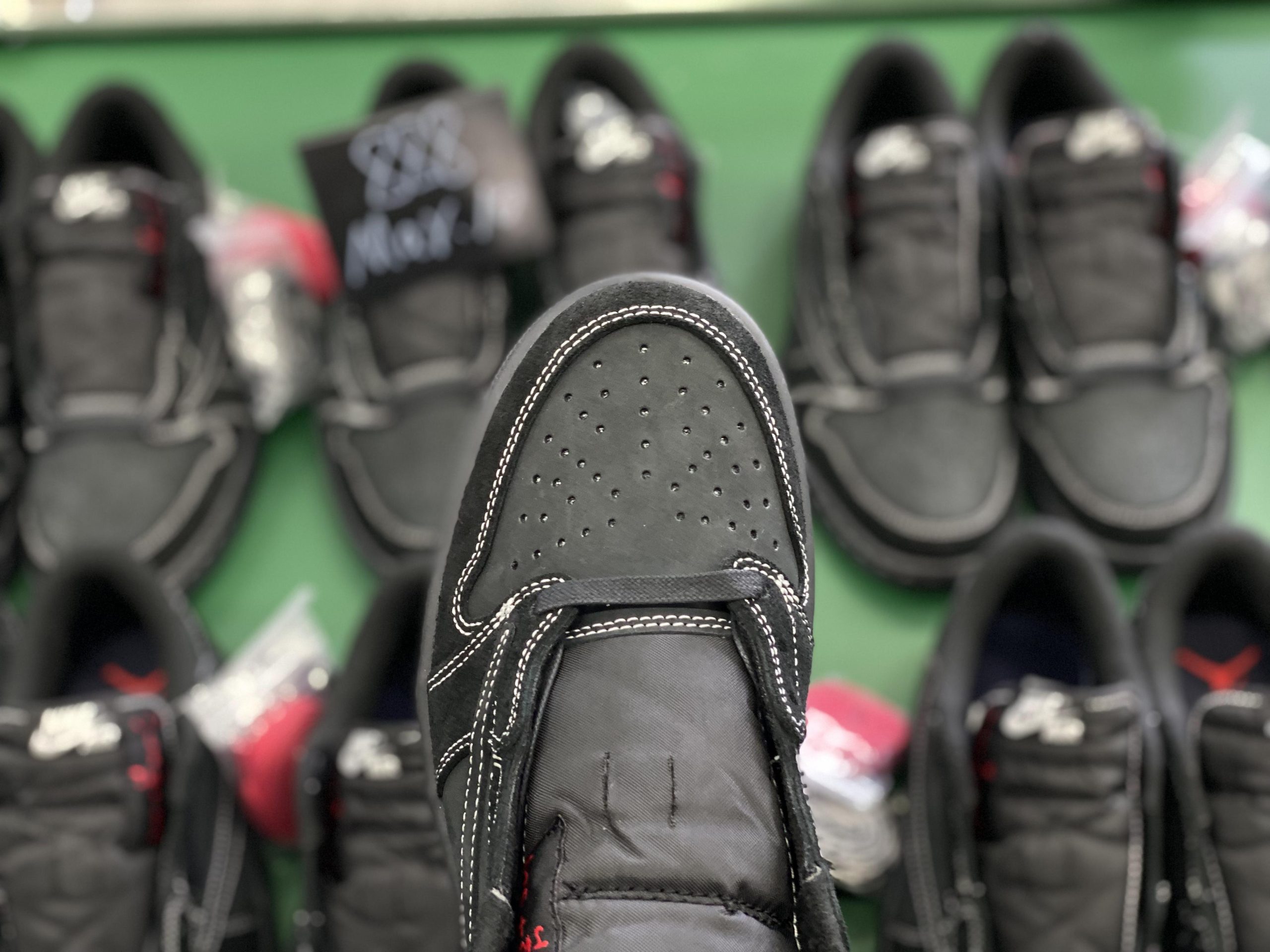 Jordan 1 Retro Low OG SP Travis Scott Black Phantom