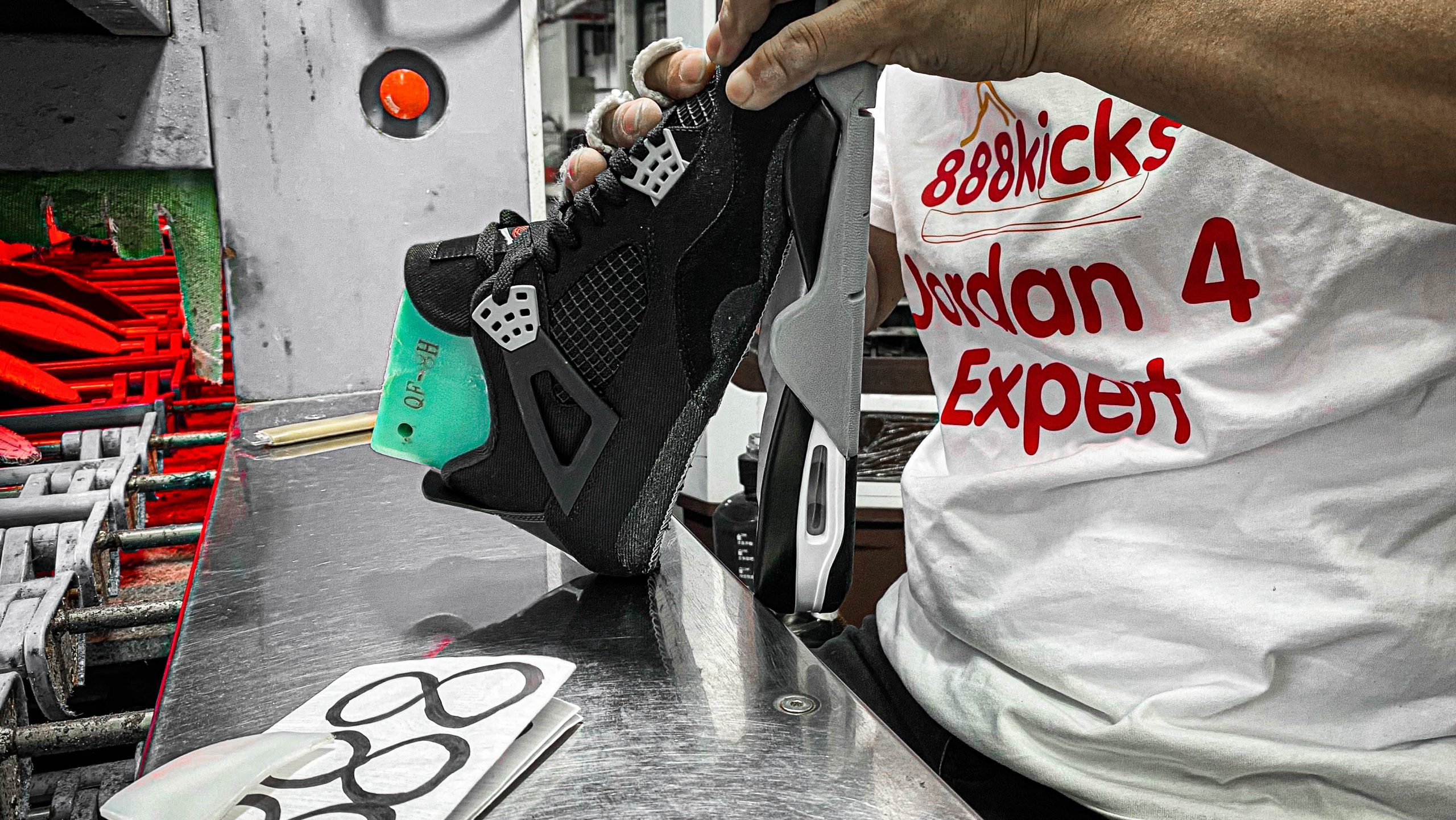 Jordan 4 Retro SE Black Canvas