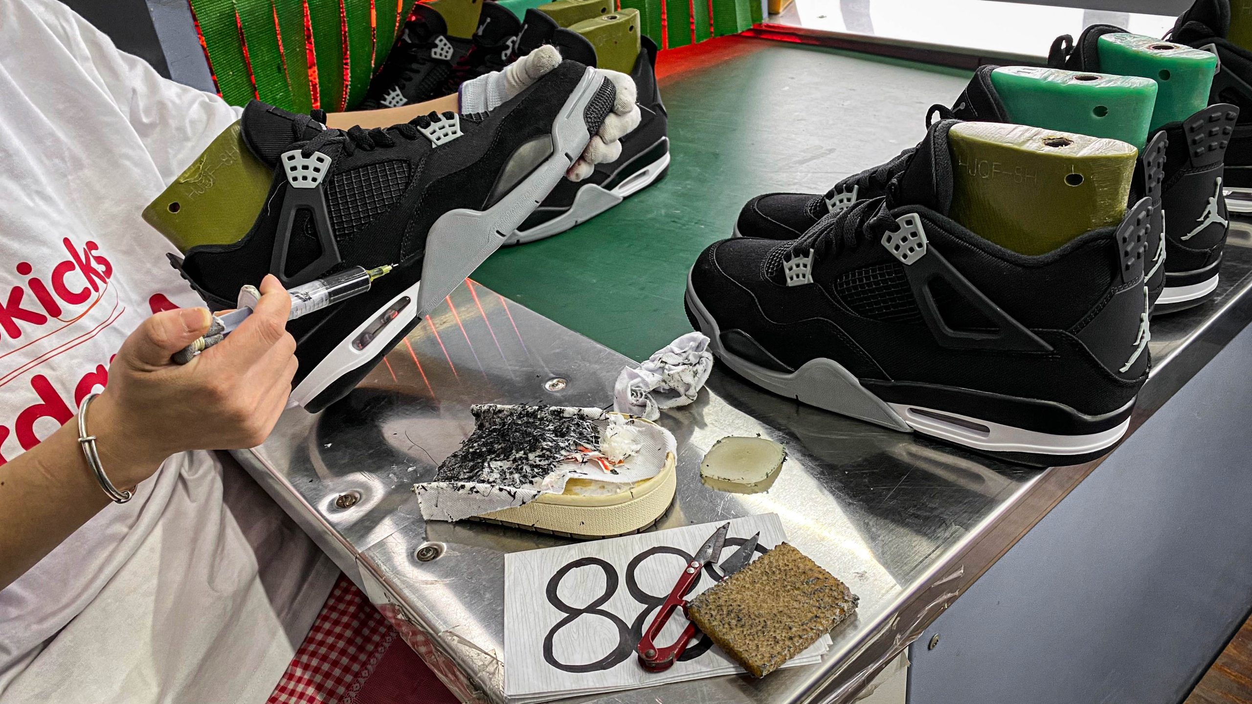 Jordan 4 Retro SE Black Canvas