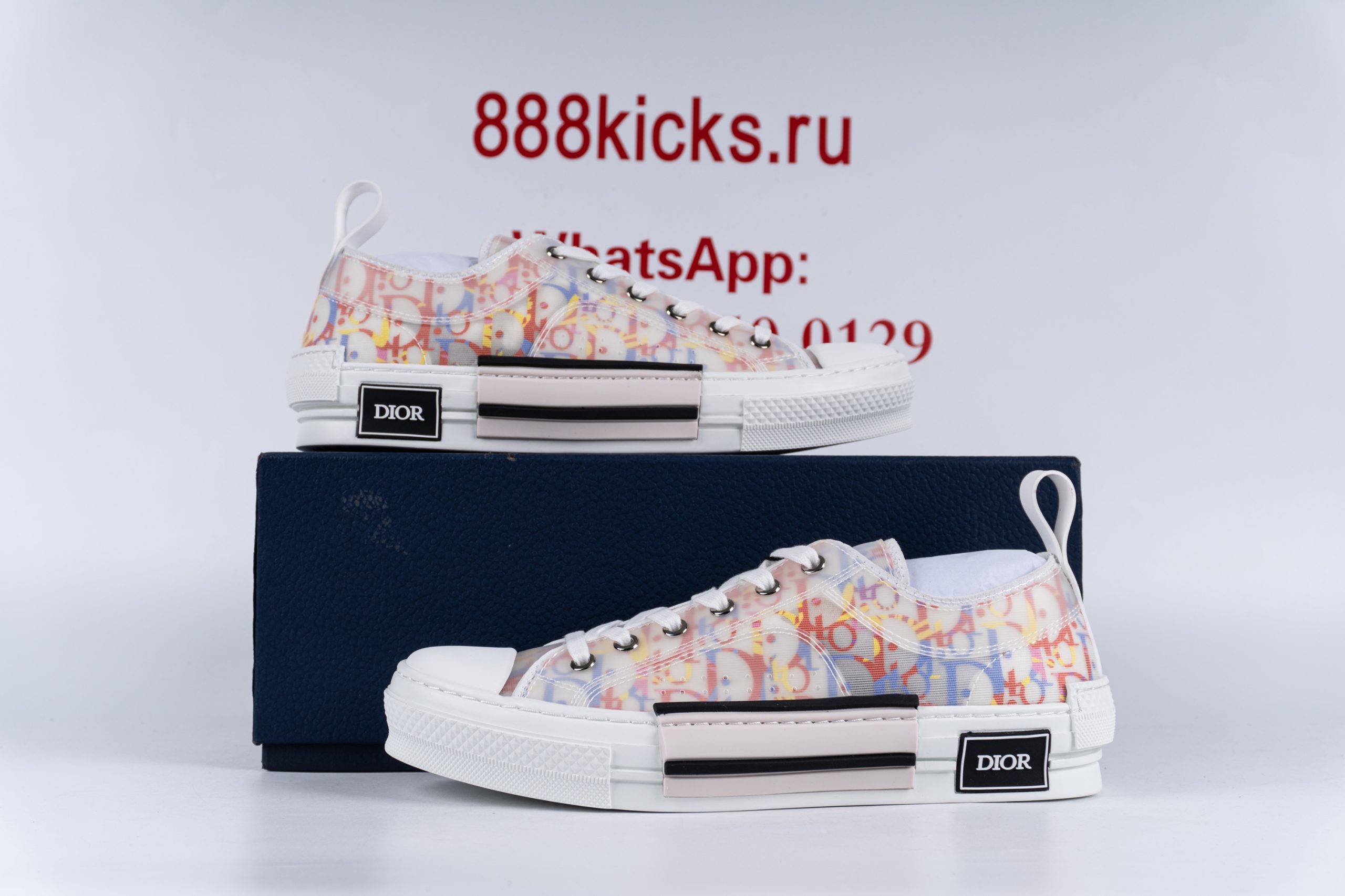 D1or B23 Low Top Multicolor Oblique