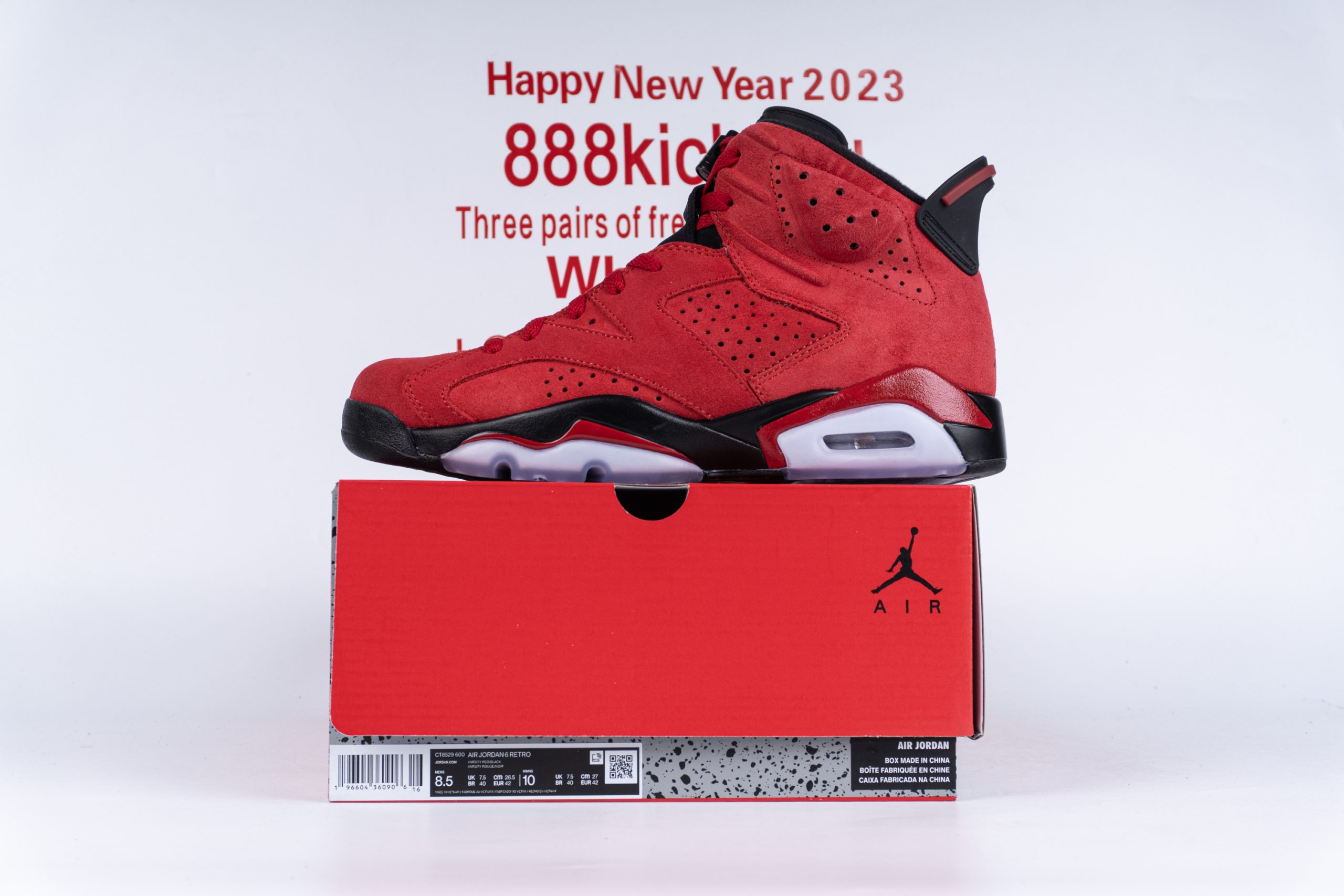 Jordan 6 Retro Black Red