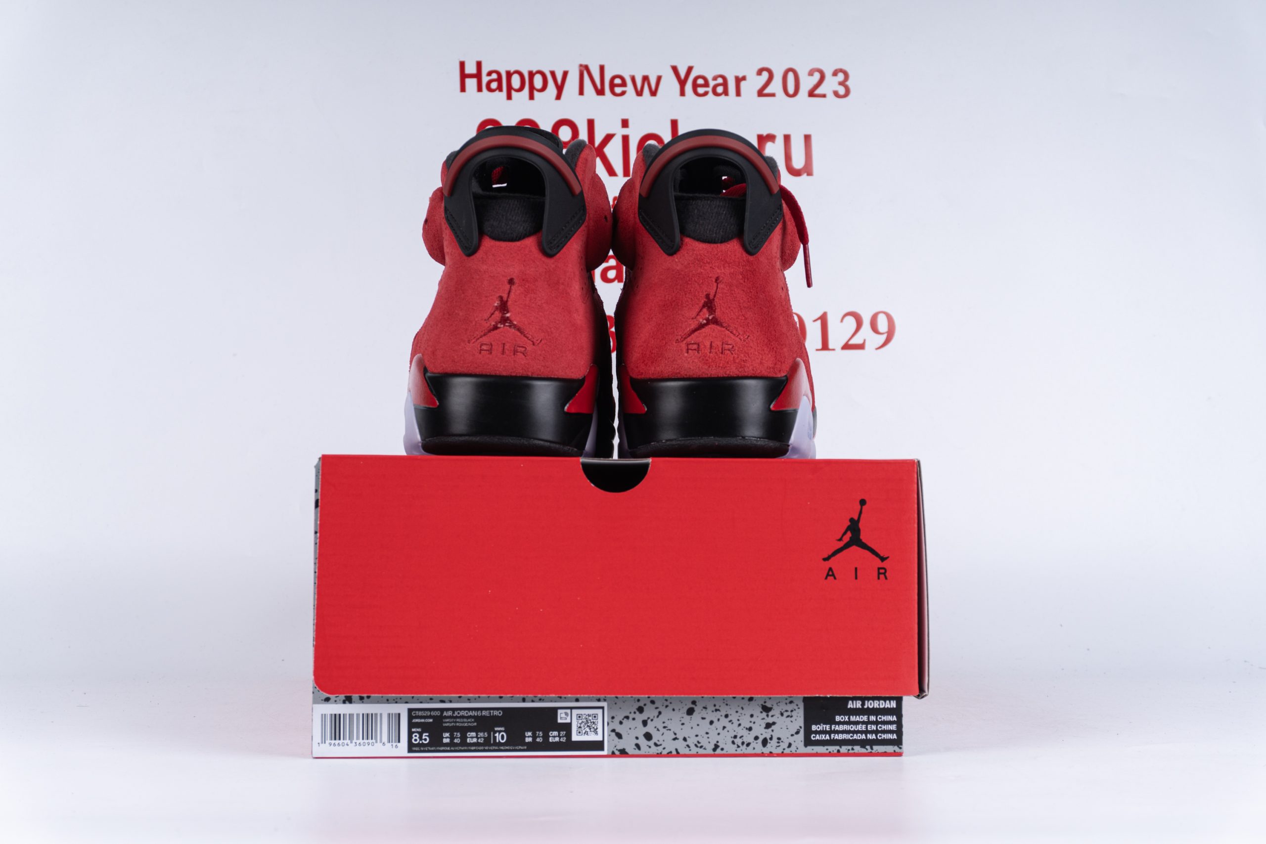 Jordan 6 Retro Black Red