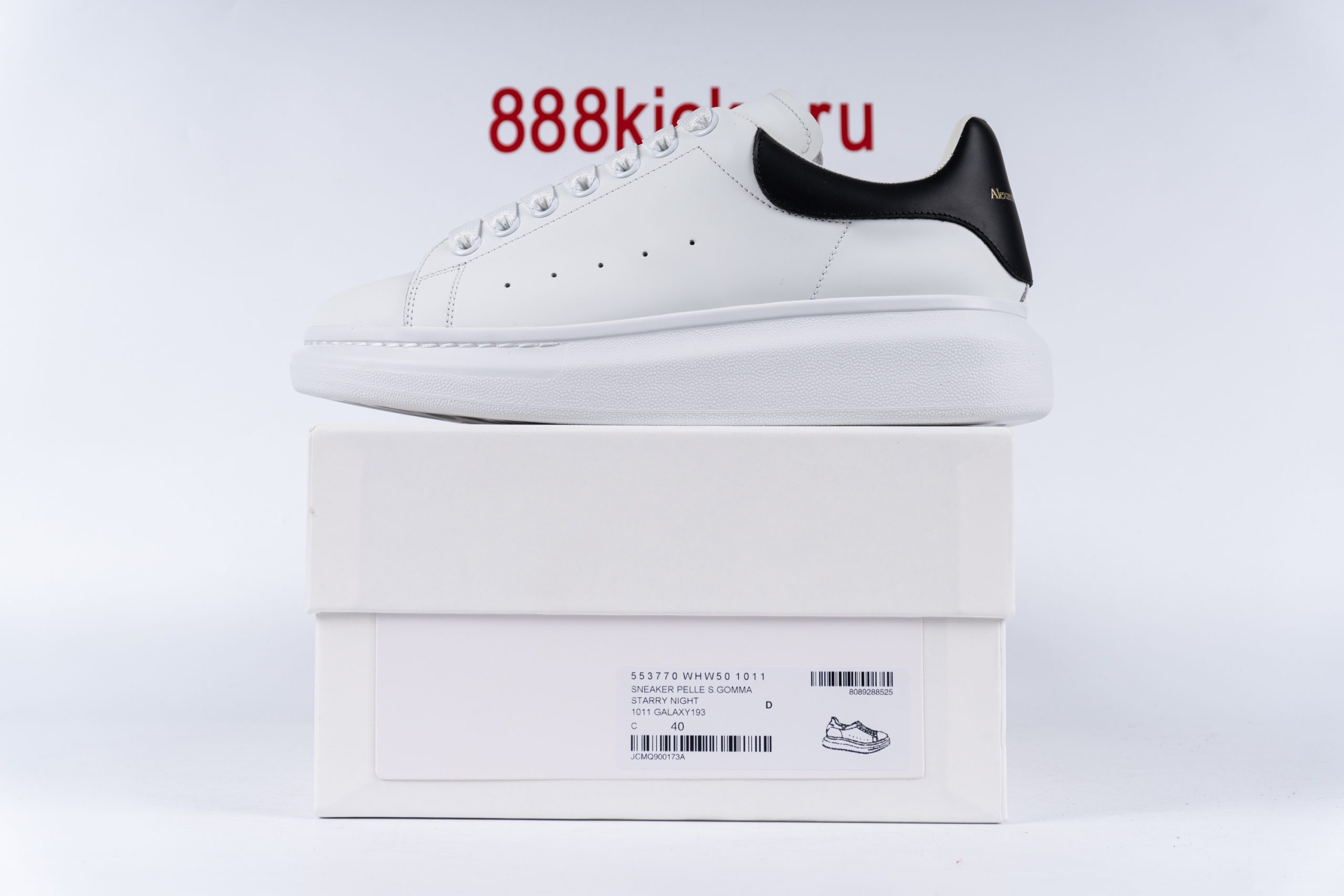 Alexander McQueen Oversized Ivory Black