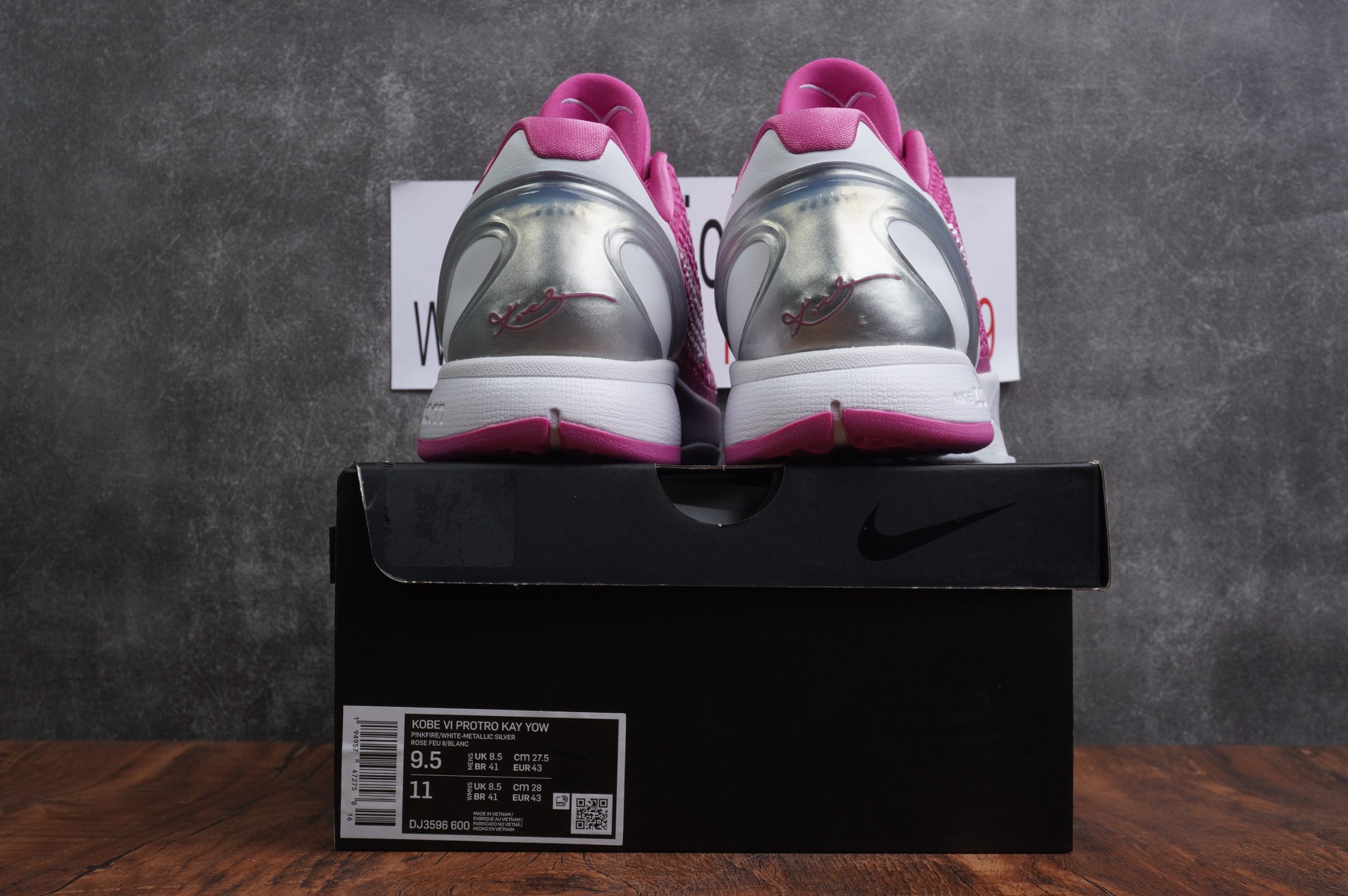 Nike Kobe 6 Kay Yow Think Pink