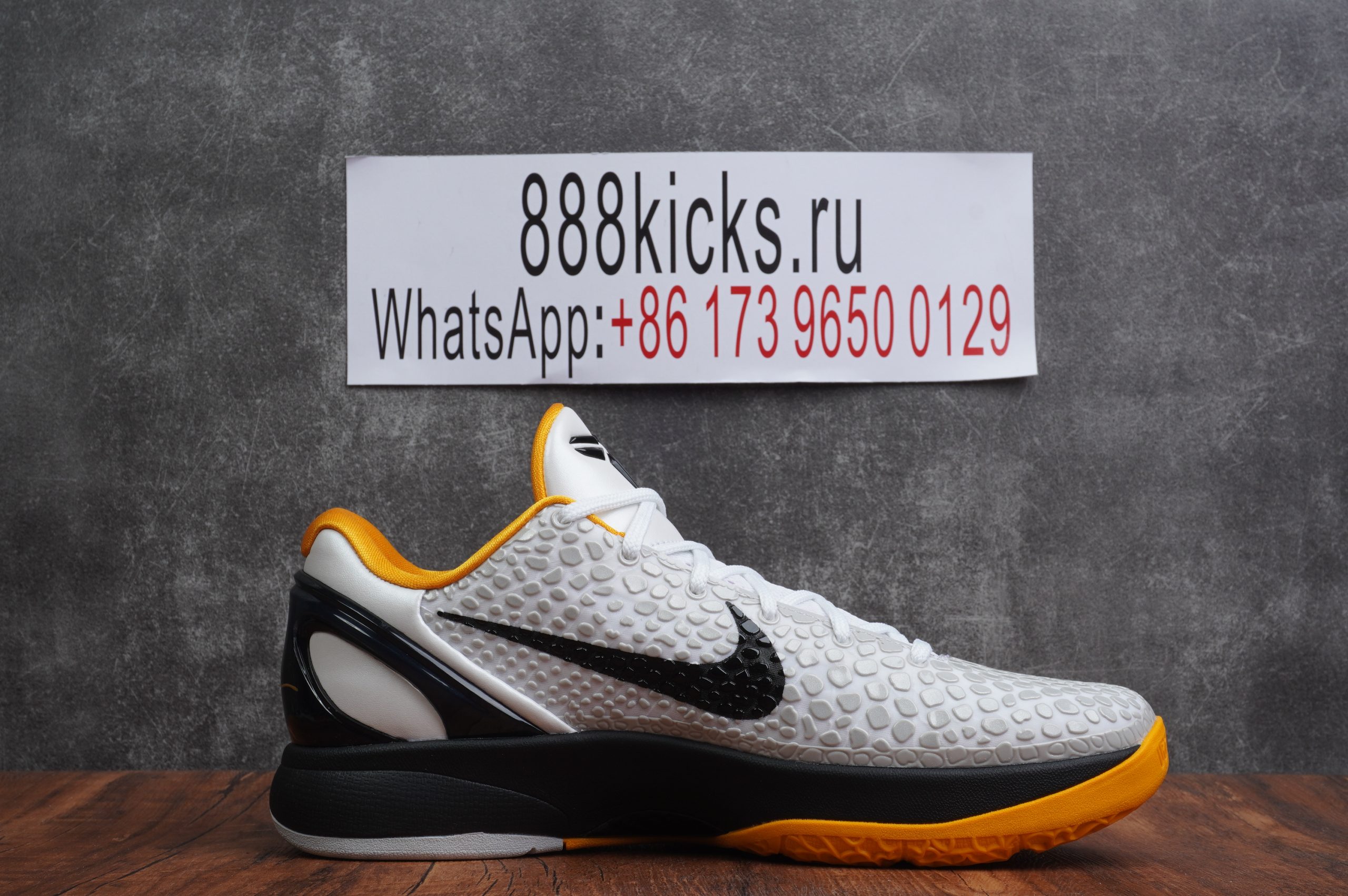 Kobe 6 Protro Playoff Pack White Del Sol