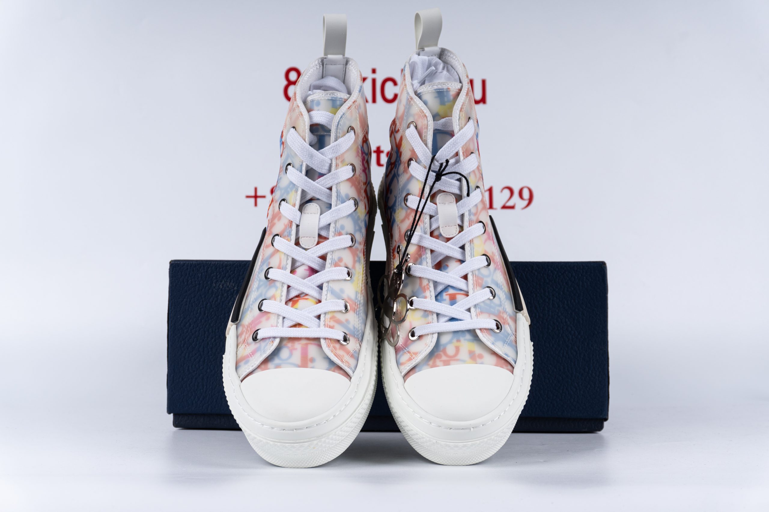 D*or b23 high top multicolor oblique