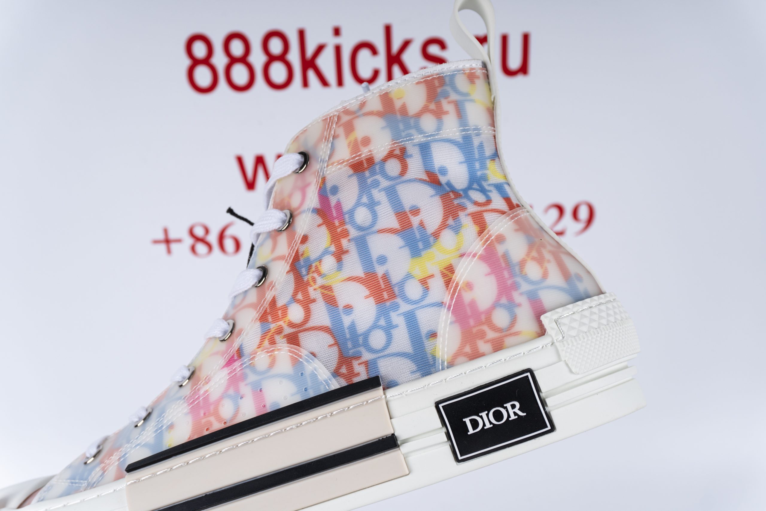 D*or b23 high top multicolor oblique