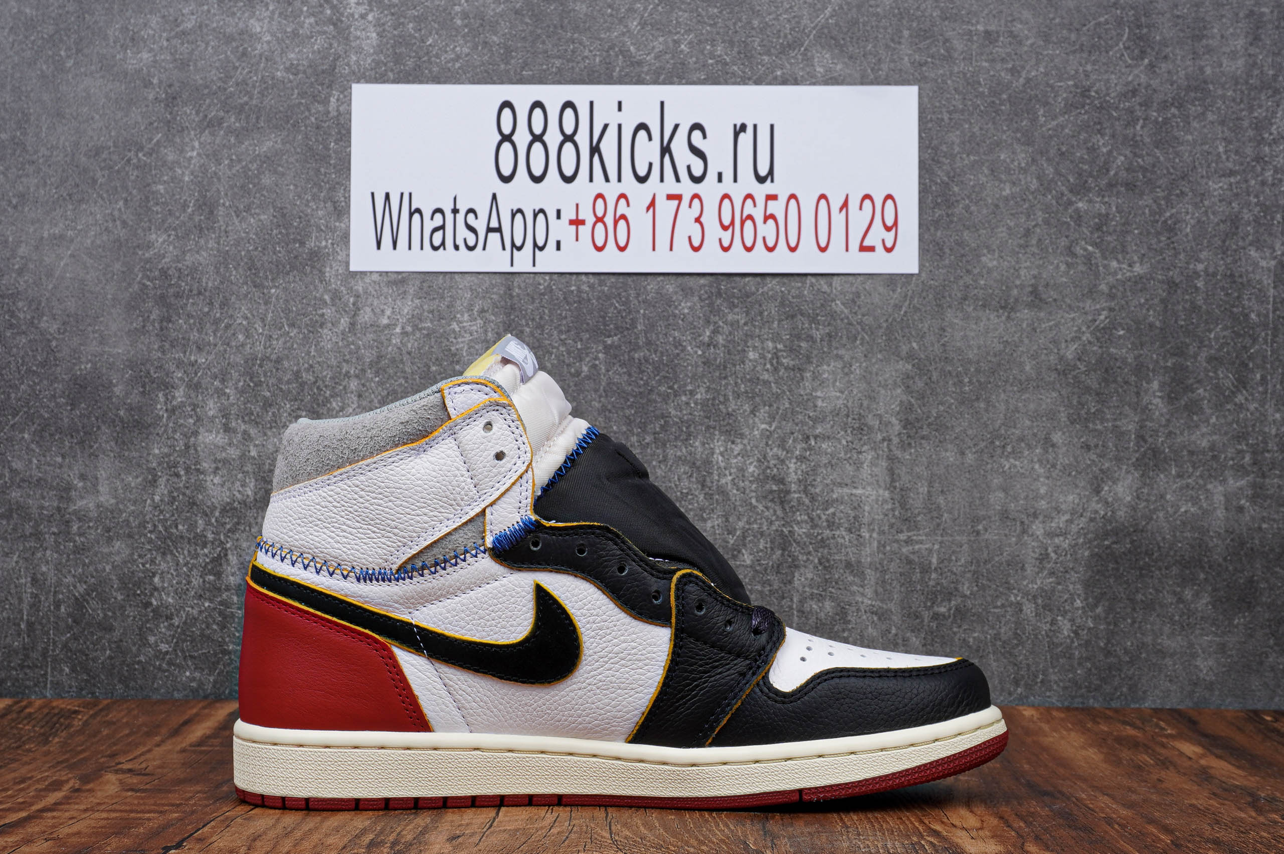 Jordan 1 Retro High Union Los Angeles Black Toe
