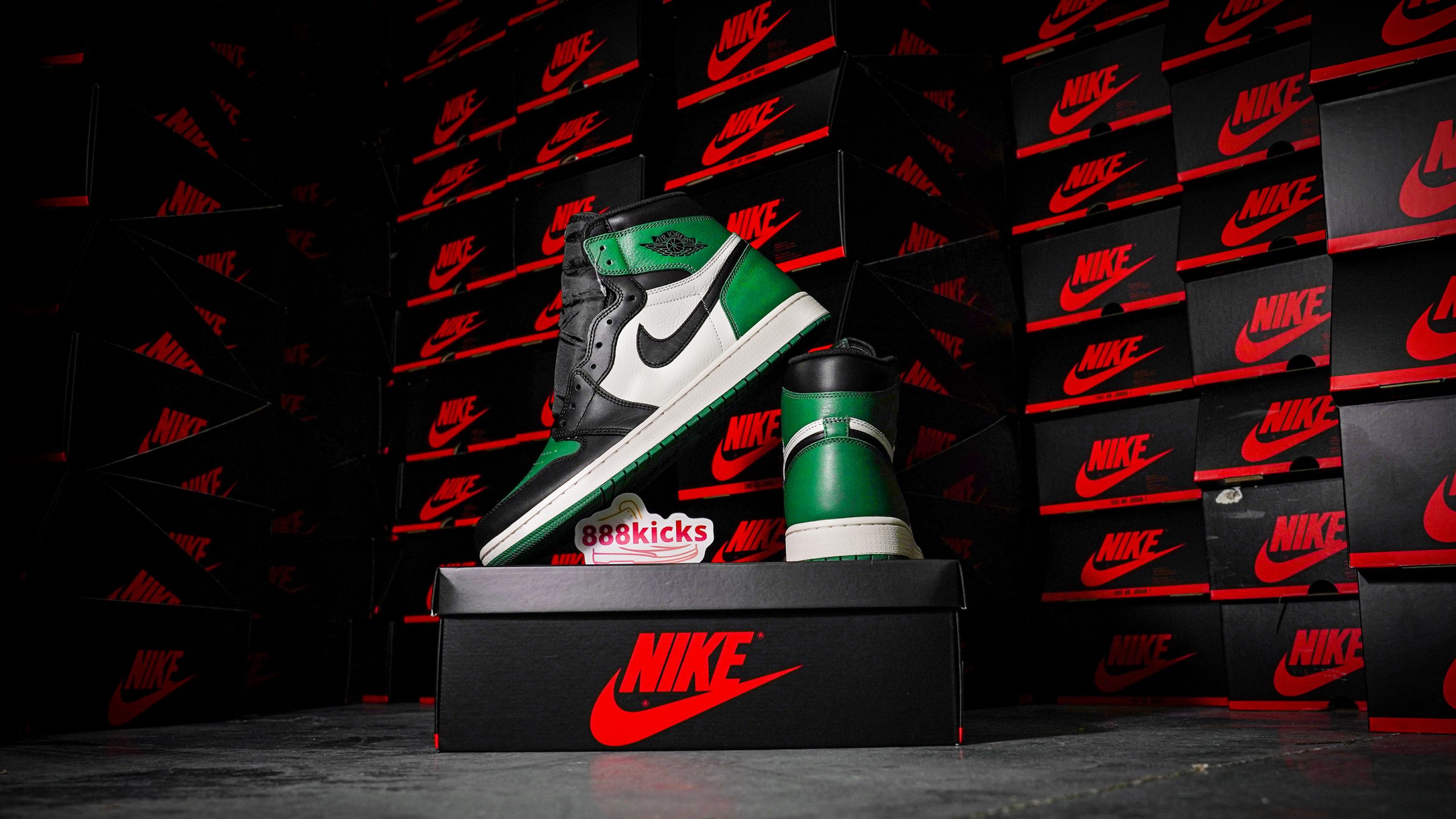 Jordan 1 Retro High Pine Green
