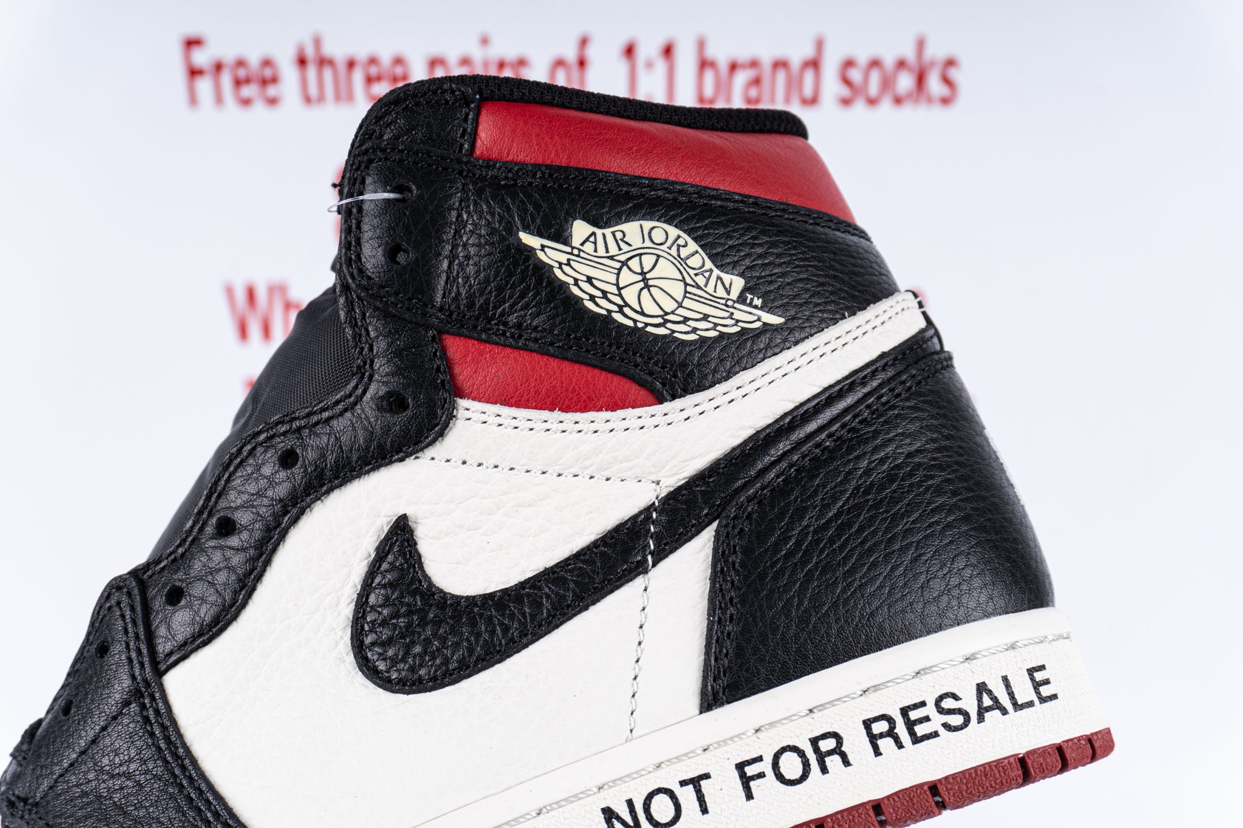Jordan 1 Retro High Not For Resale Varsity Red
